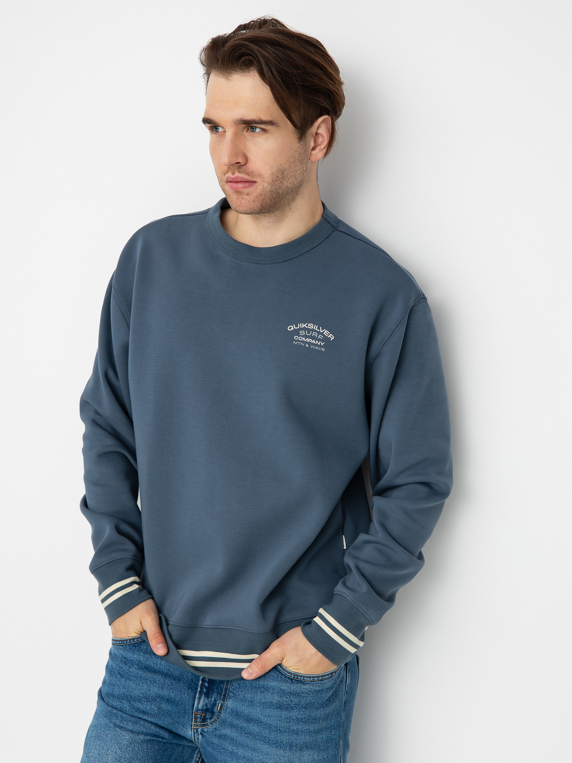 Quiksilver crew neck on sale sweatshirt