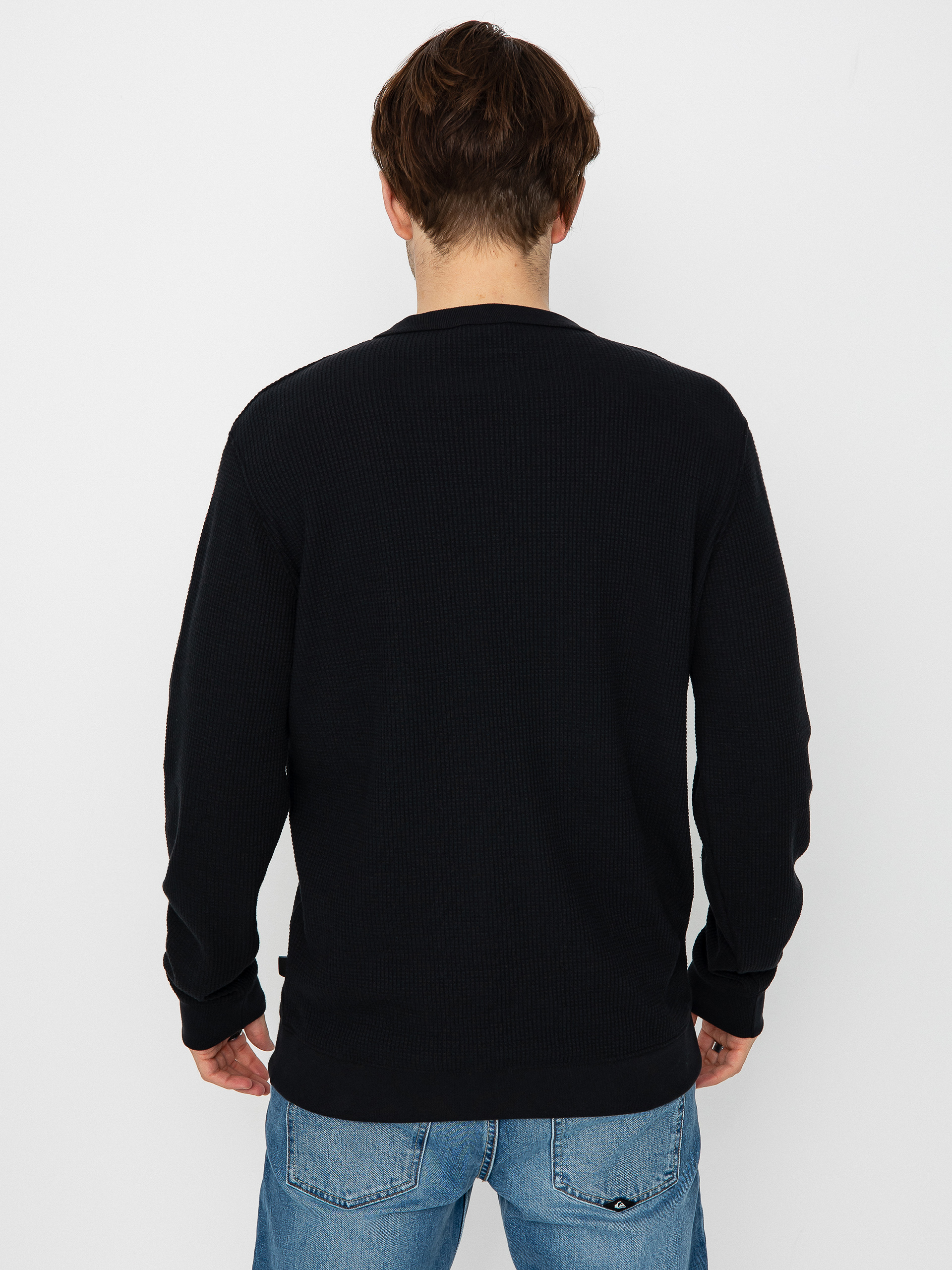 Quiksilver Flanders Waffle Sweatshirt (black)