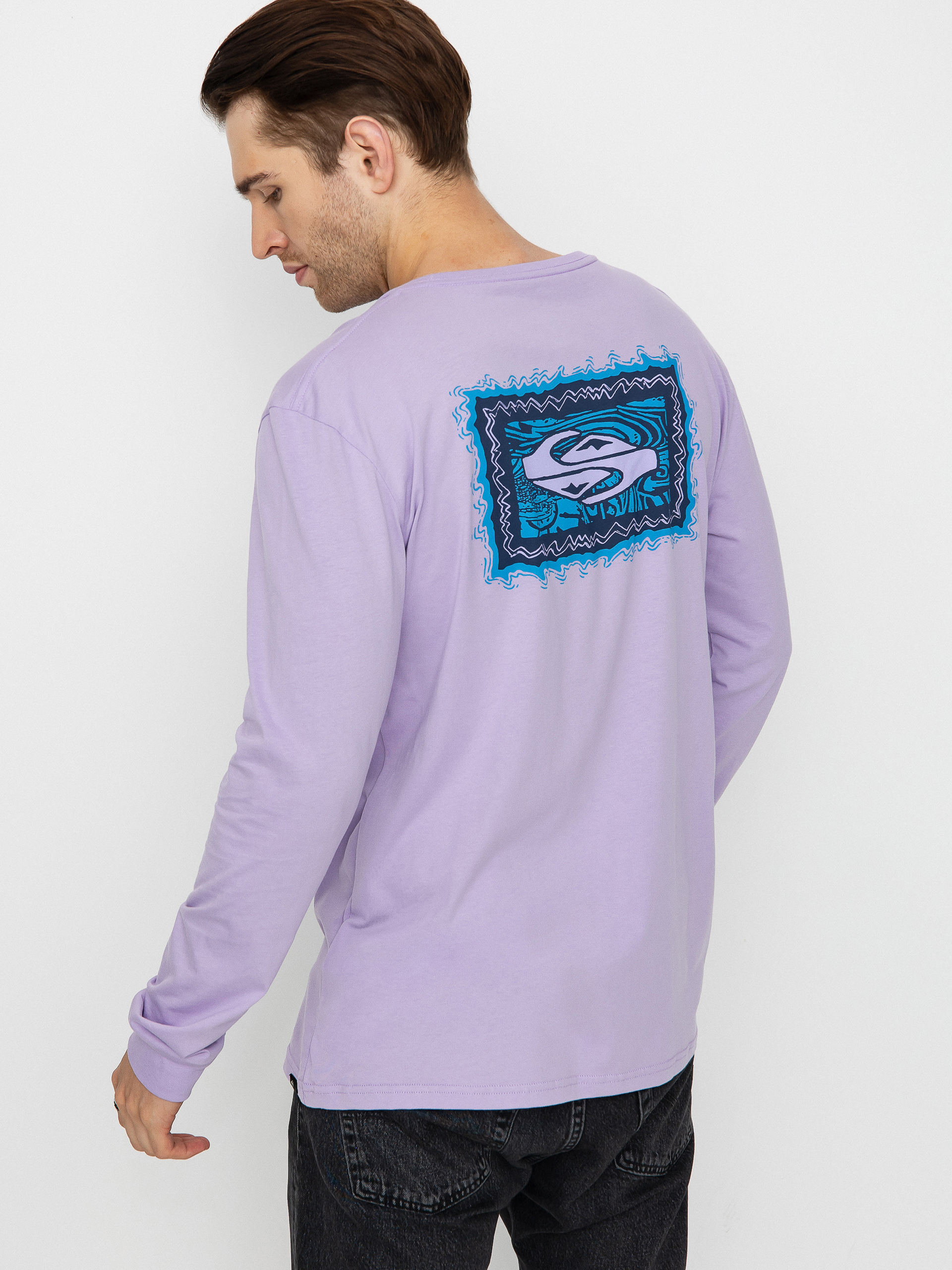 Quiksilver Taking Roots Longsleeve (purple rose)