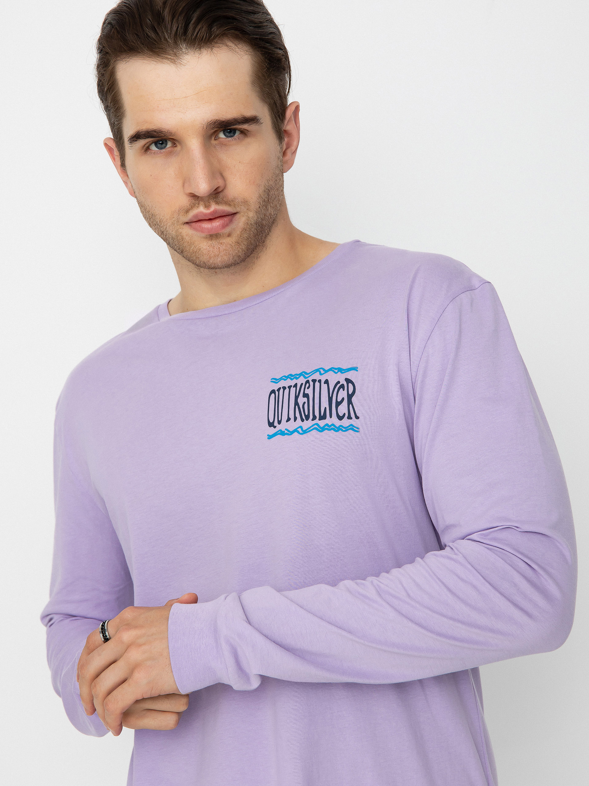 Quiksilver Taking Roots Longsleeve (purple rose)