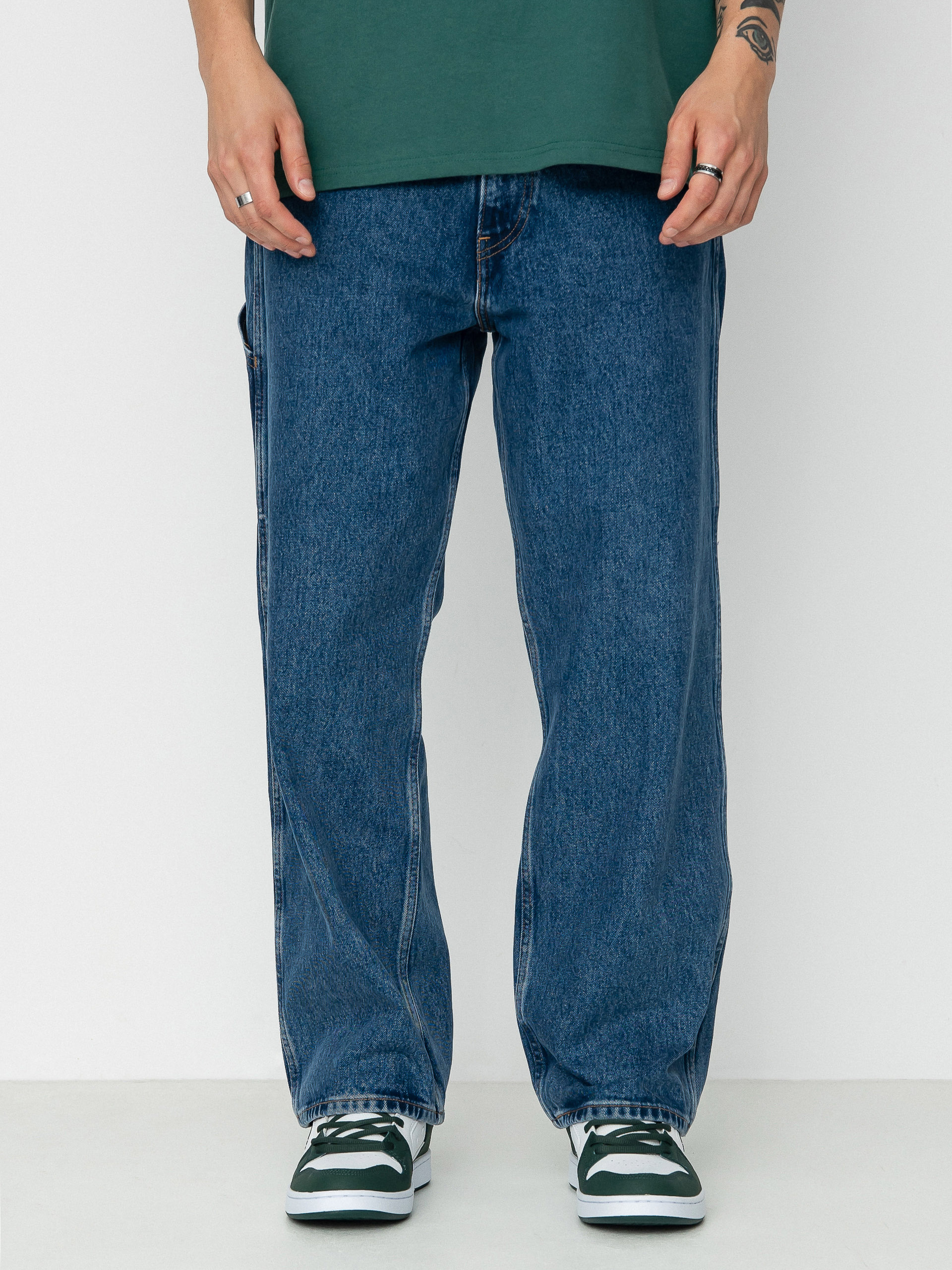 Levi's® Skate Crop Carpenter Hose (med indigo)