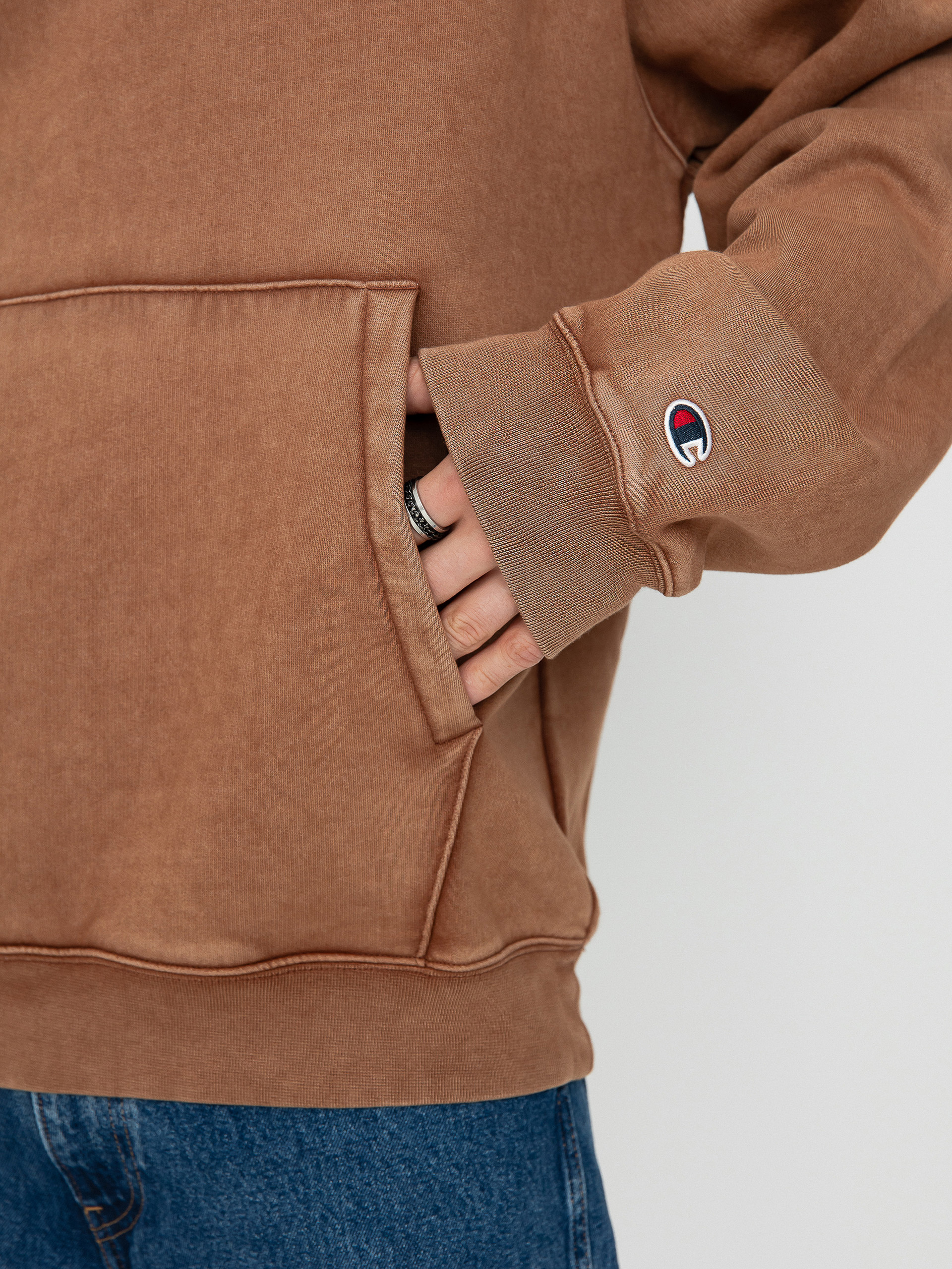 Champion Hooded Sweatshirt 219072 HD Hoodie (brnt)