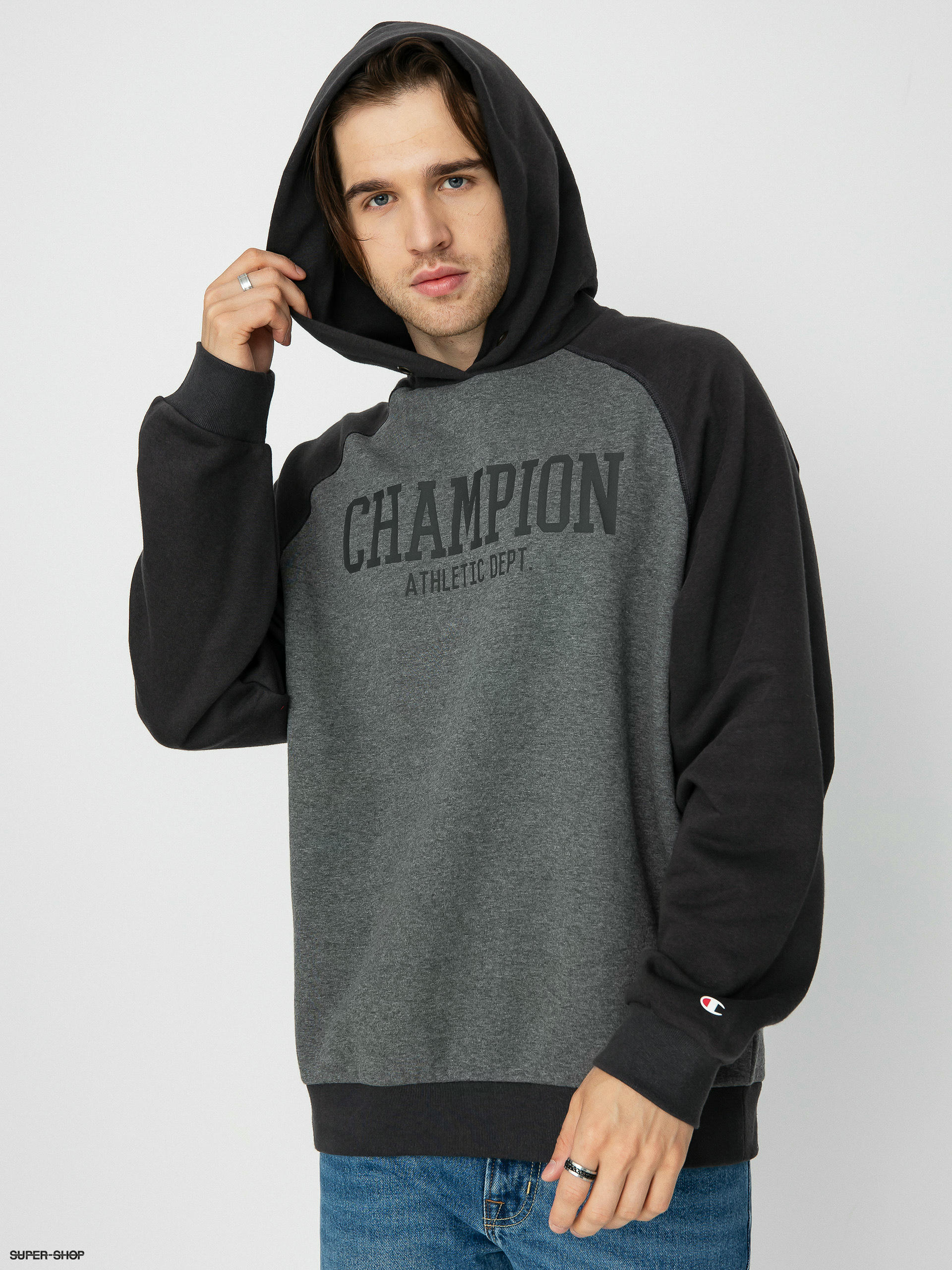 Hooded sweatshirt champion deals