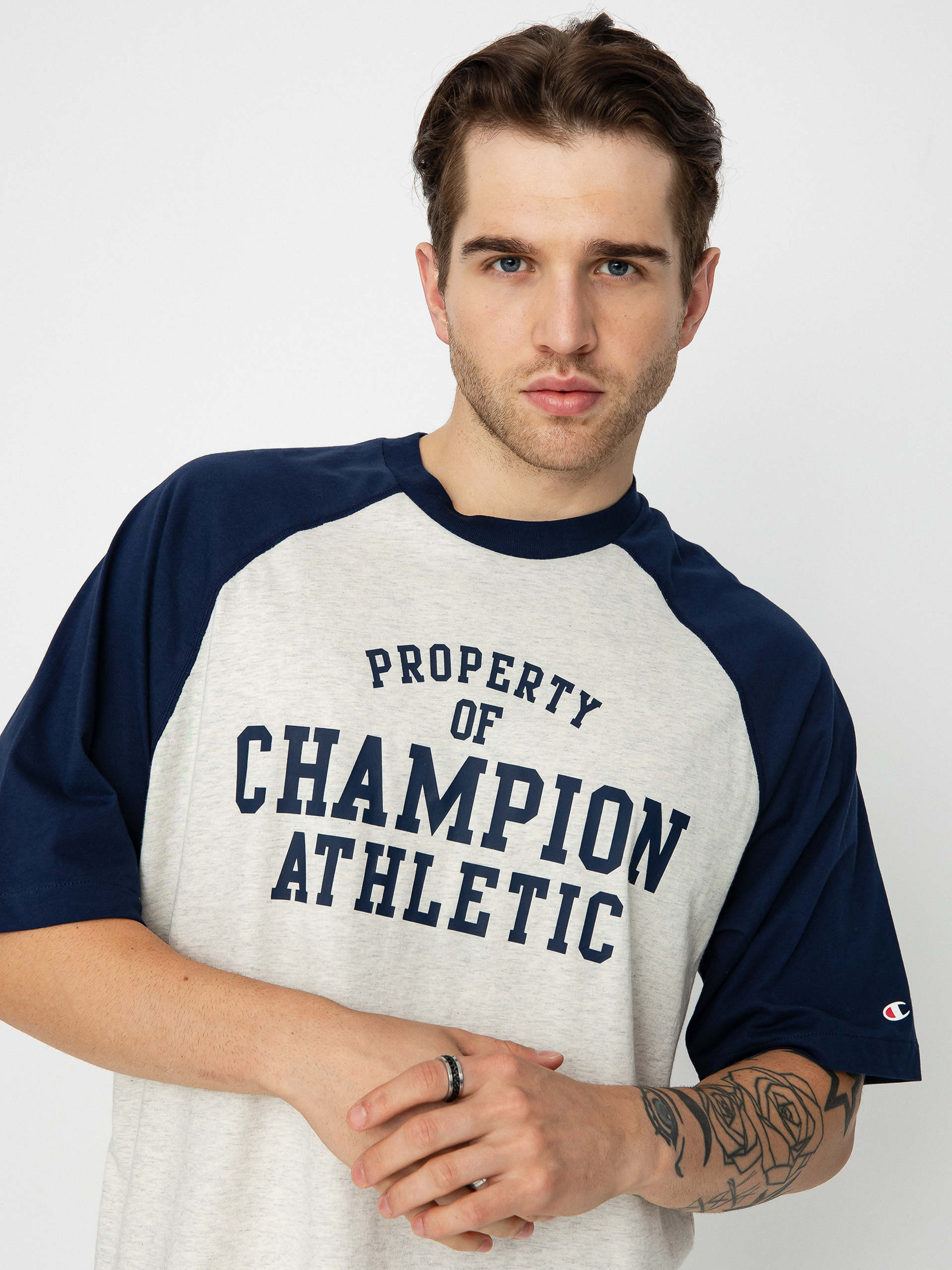 Champion Legacy Crewneck T-Shirt 219173 T-Shirt (ohmm/mmb)