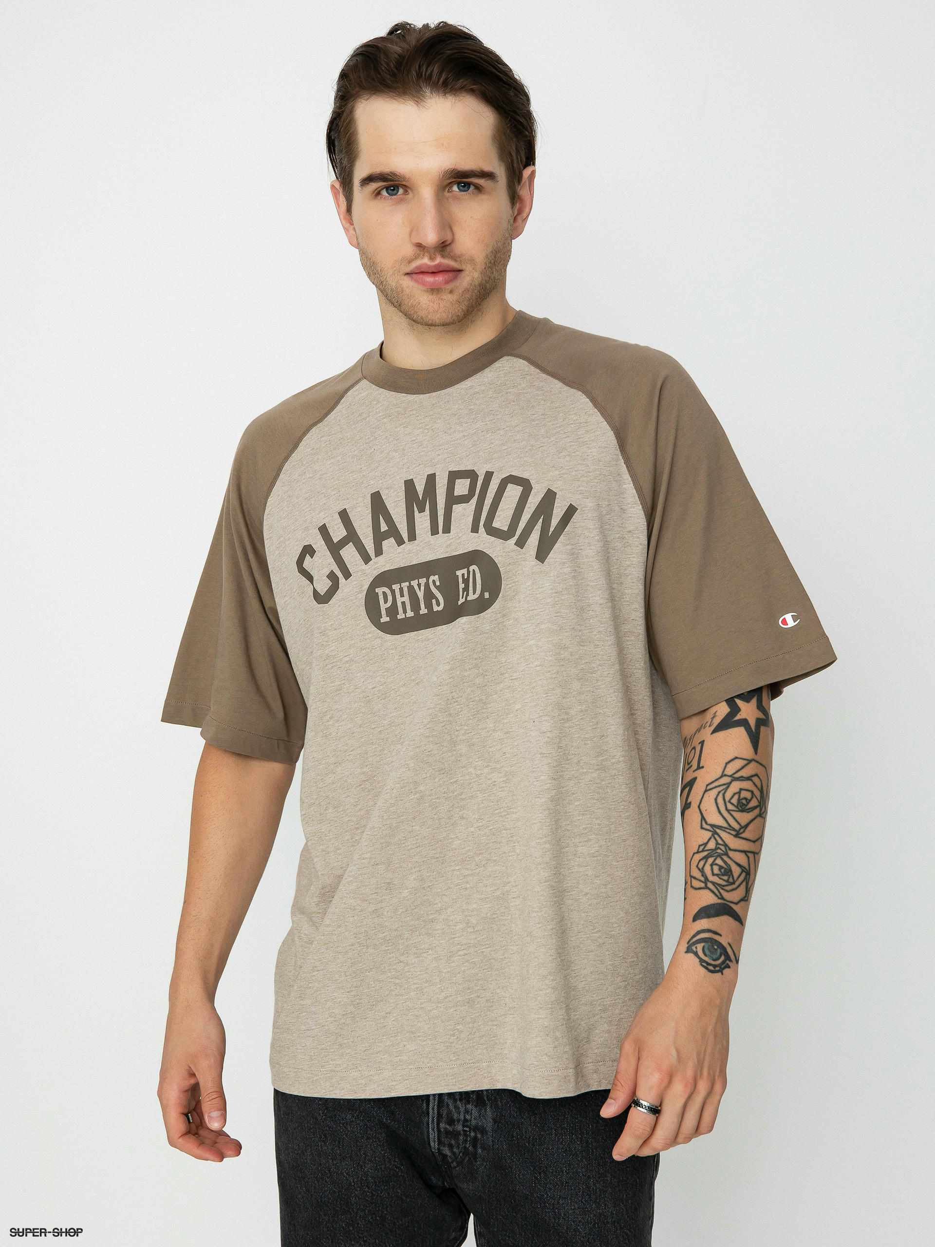 Champion crew neck t shirt best sale