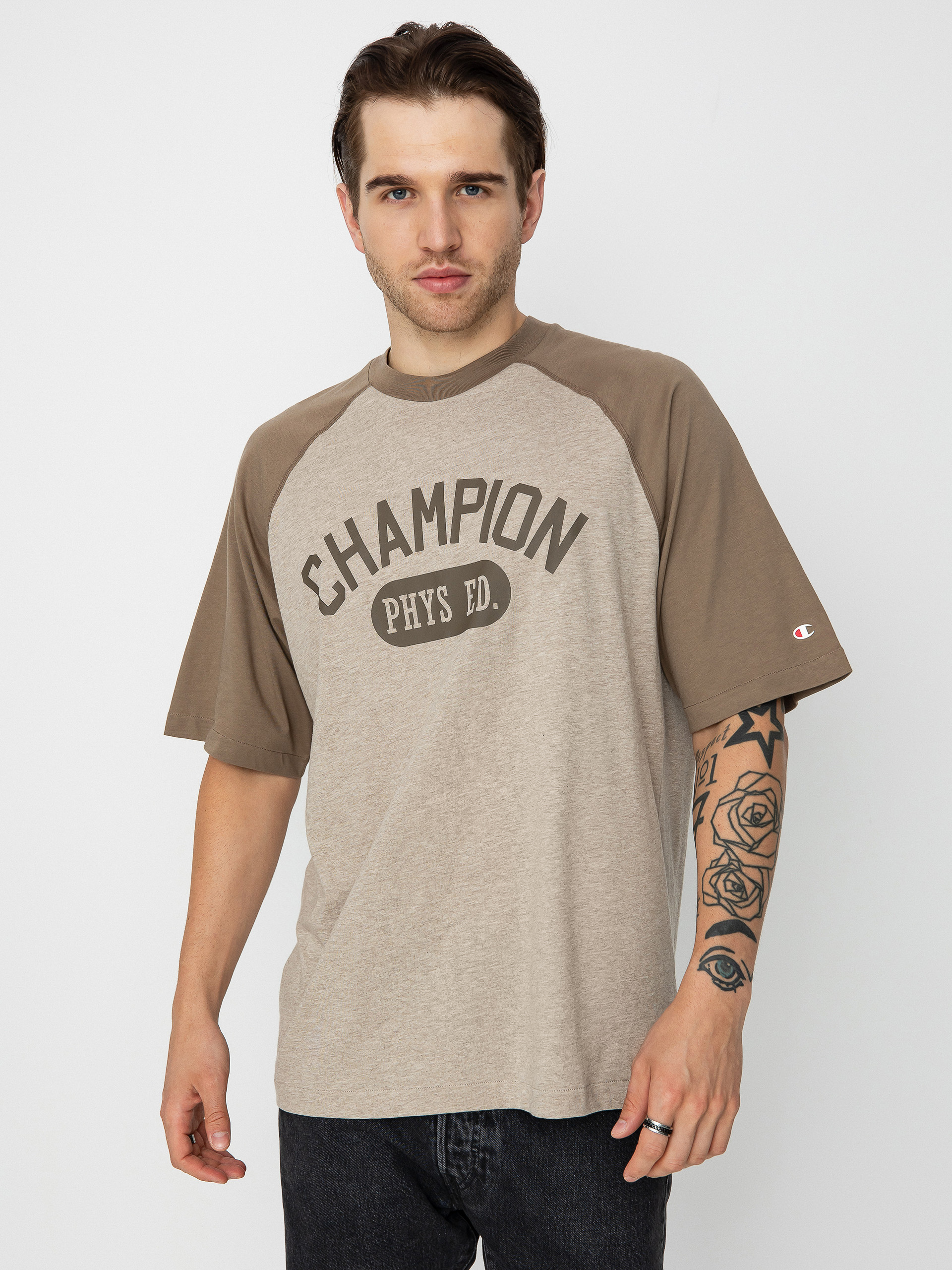 Champion Legacy Crewneck T-Shirt 219173 T-Shirt (mdnm/lhb)