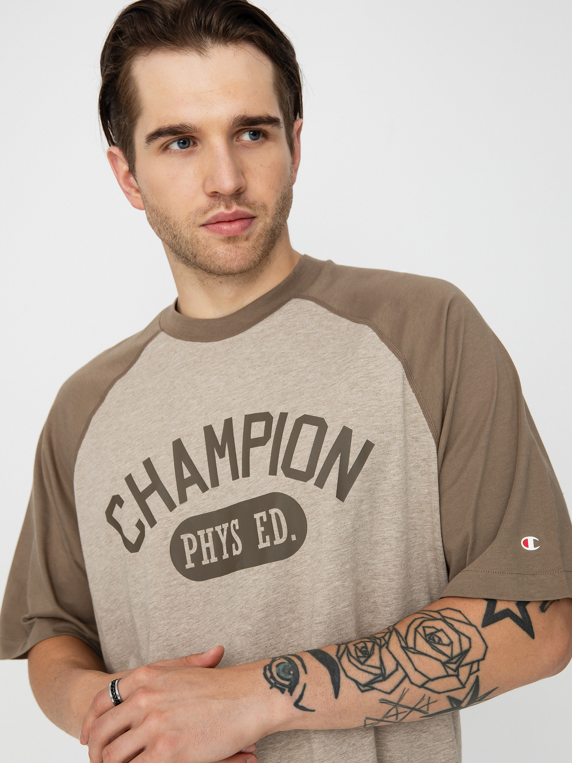 Champion crewneck t shirt hotsell