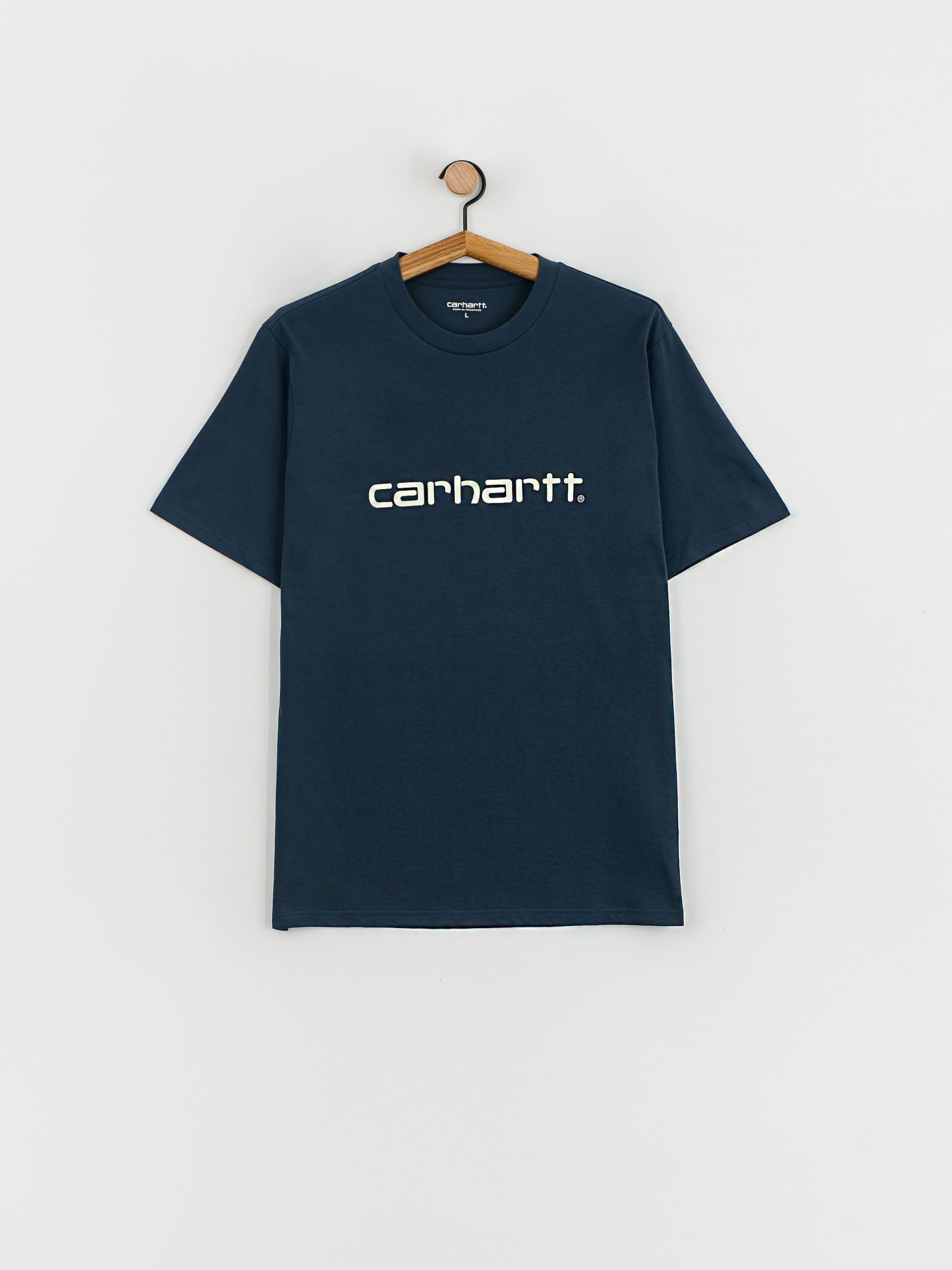 Carhartt WIP Script T-shirt (squid/salt)