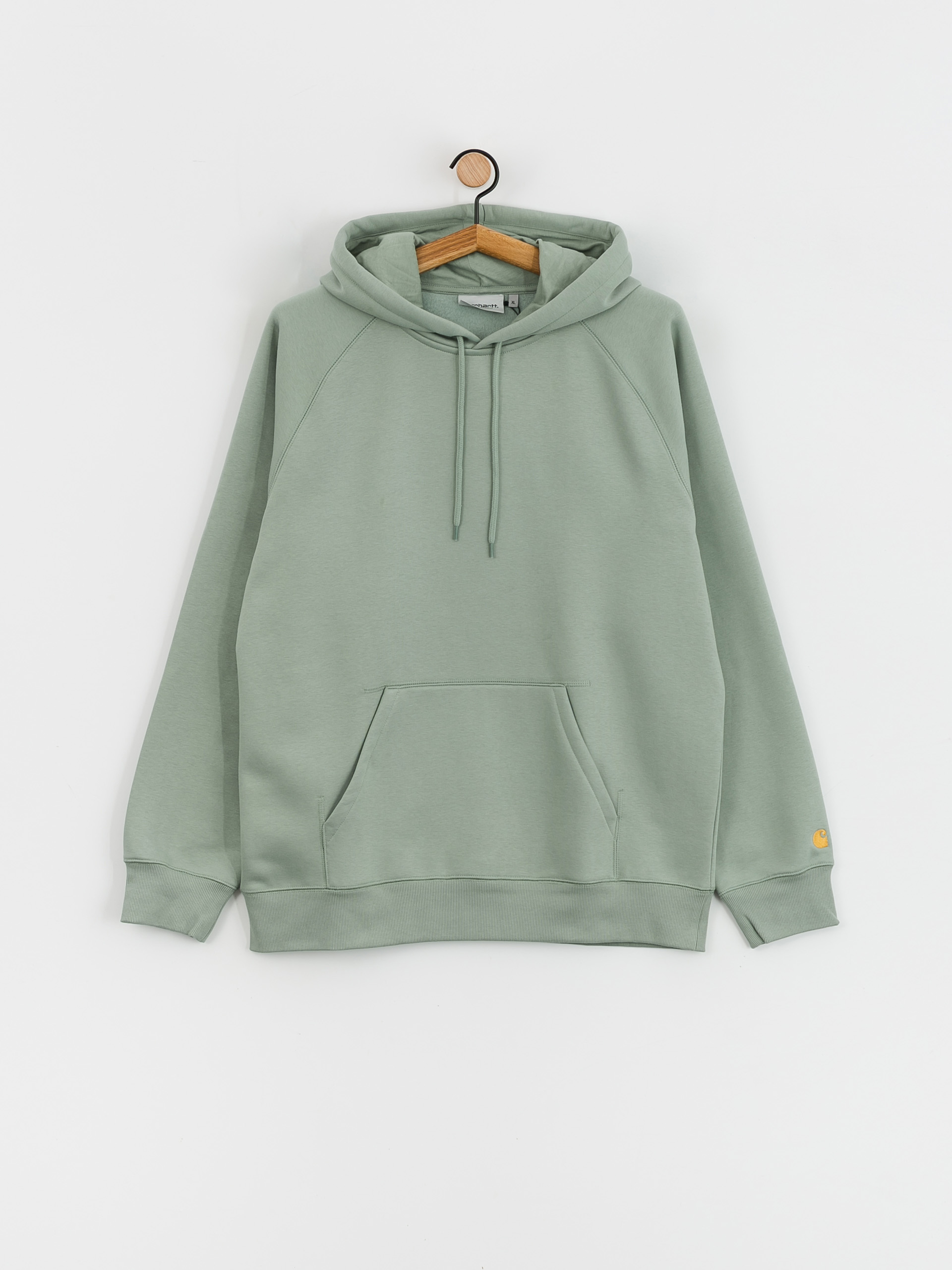 Carhartt WIP Chase HD Hoodie (glassy teal/gold)