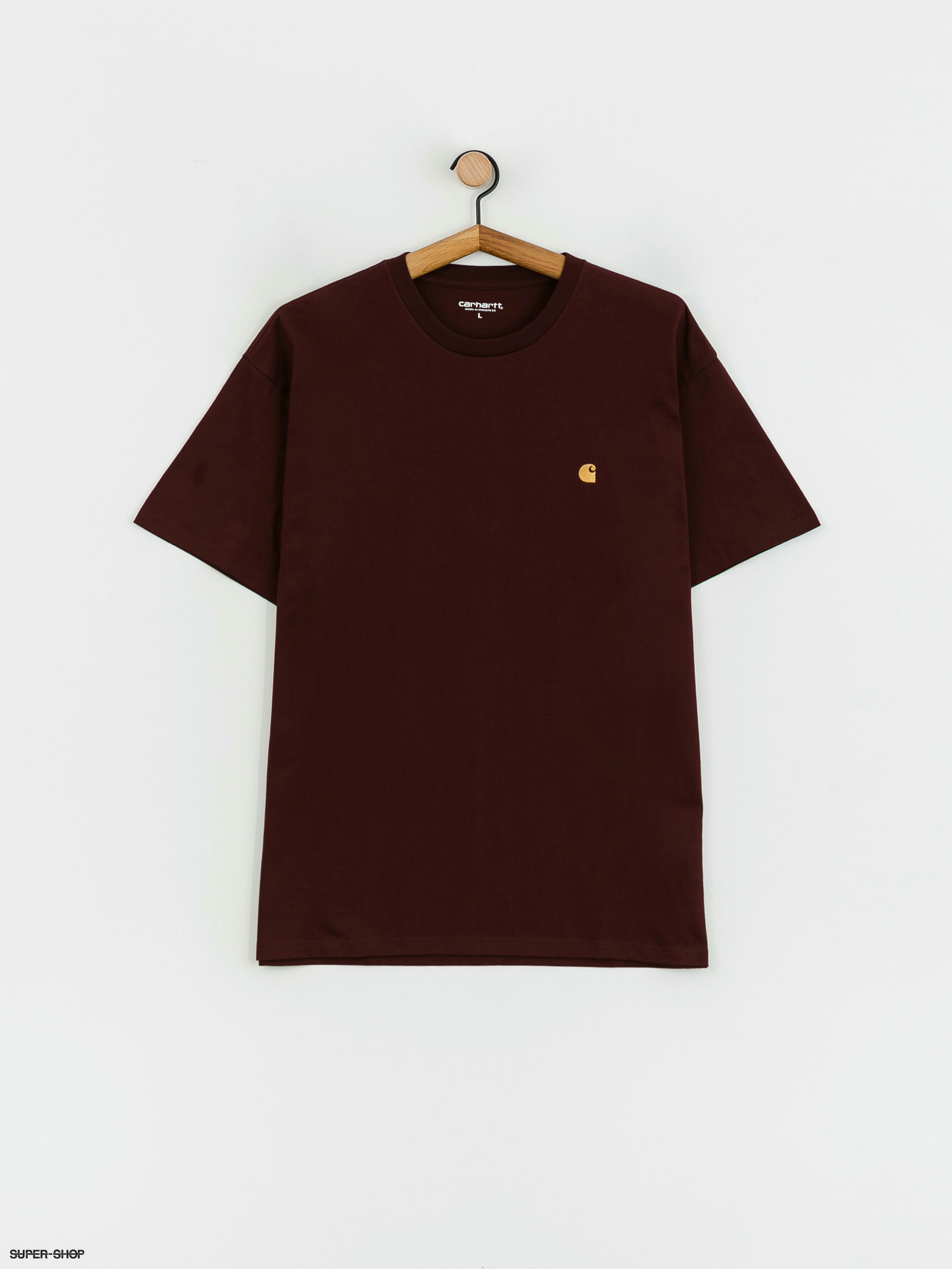 Carhartt WIP Chase T-shirt (amarone/gold)
