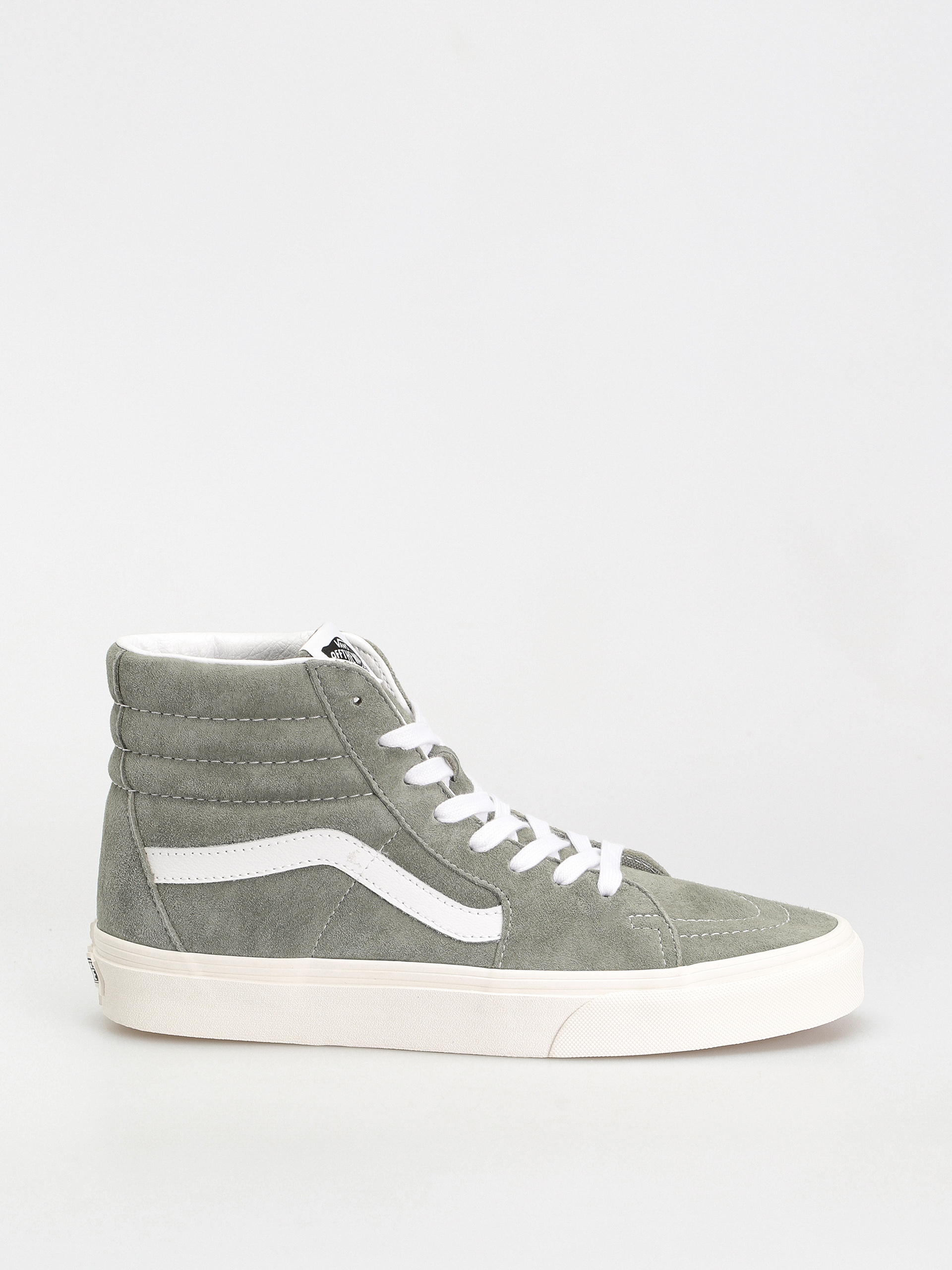 Vans Sk8 Hi Shoes green (pig suede shadow)