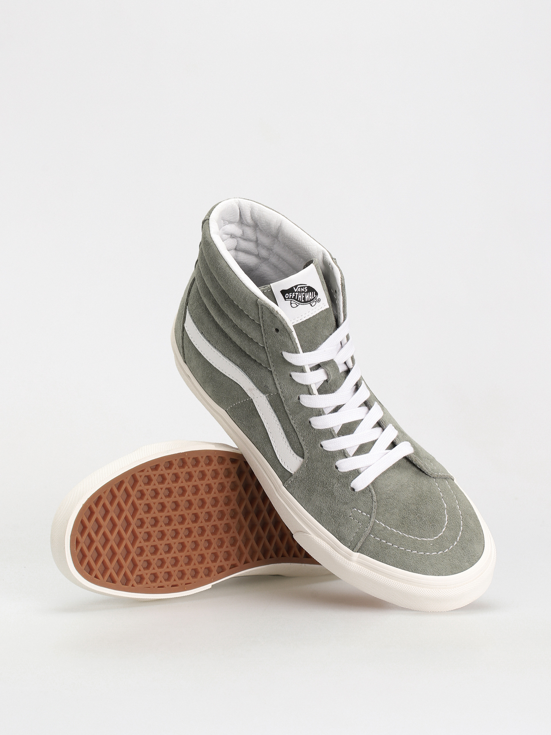 Vans Sk8 Hi Shoes (pig suede shadow)