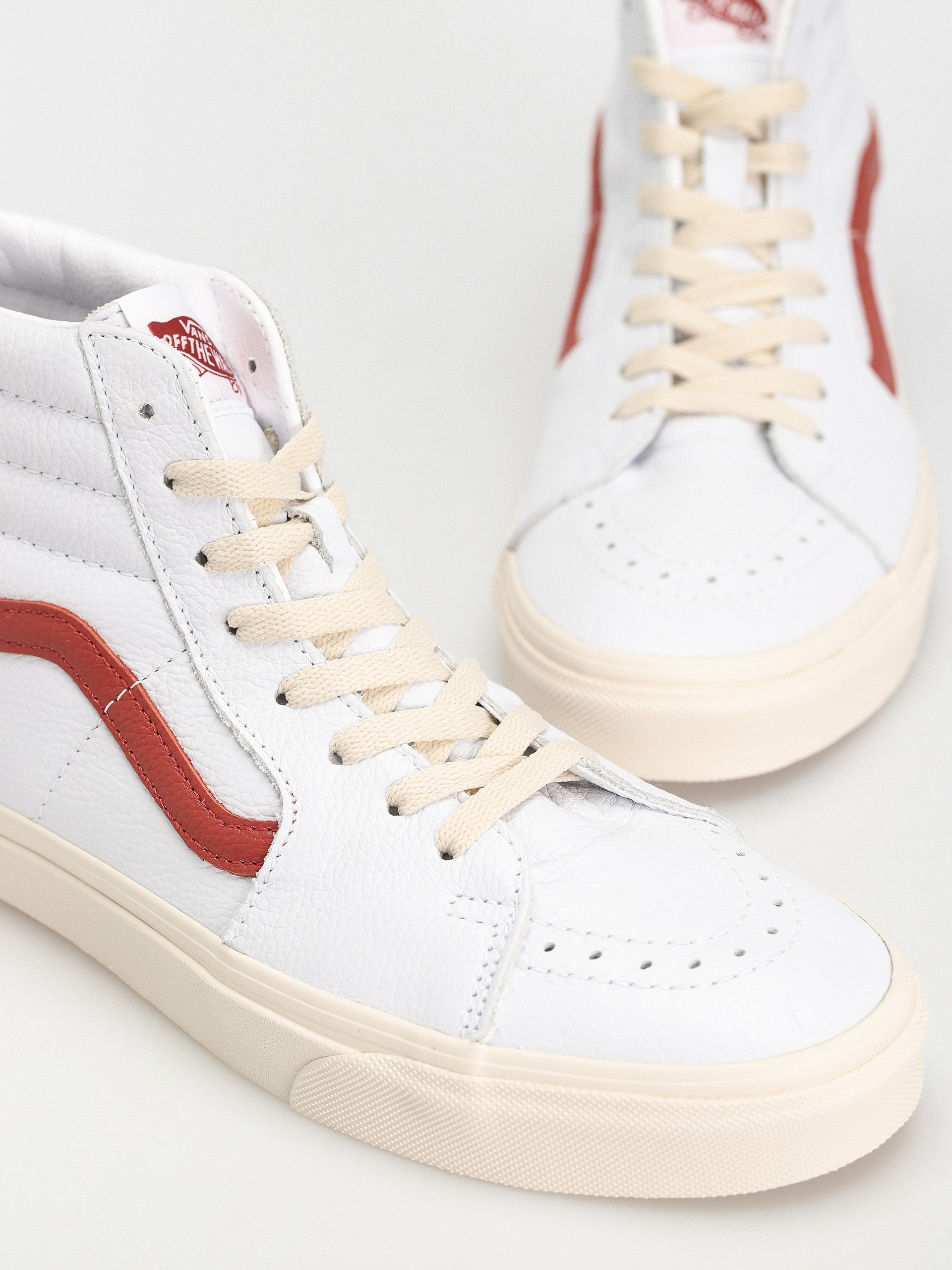 Vans sk8 hi deals racing red