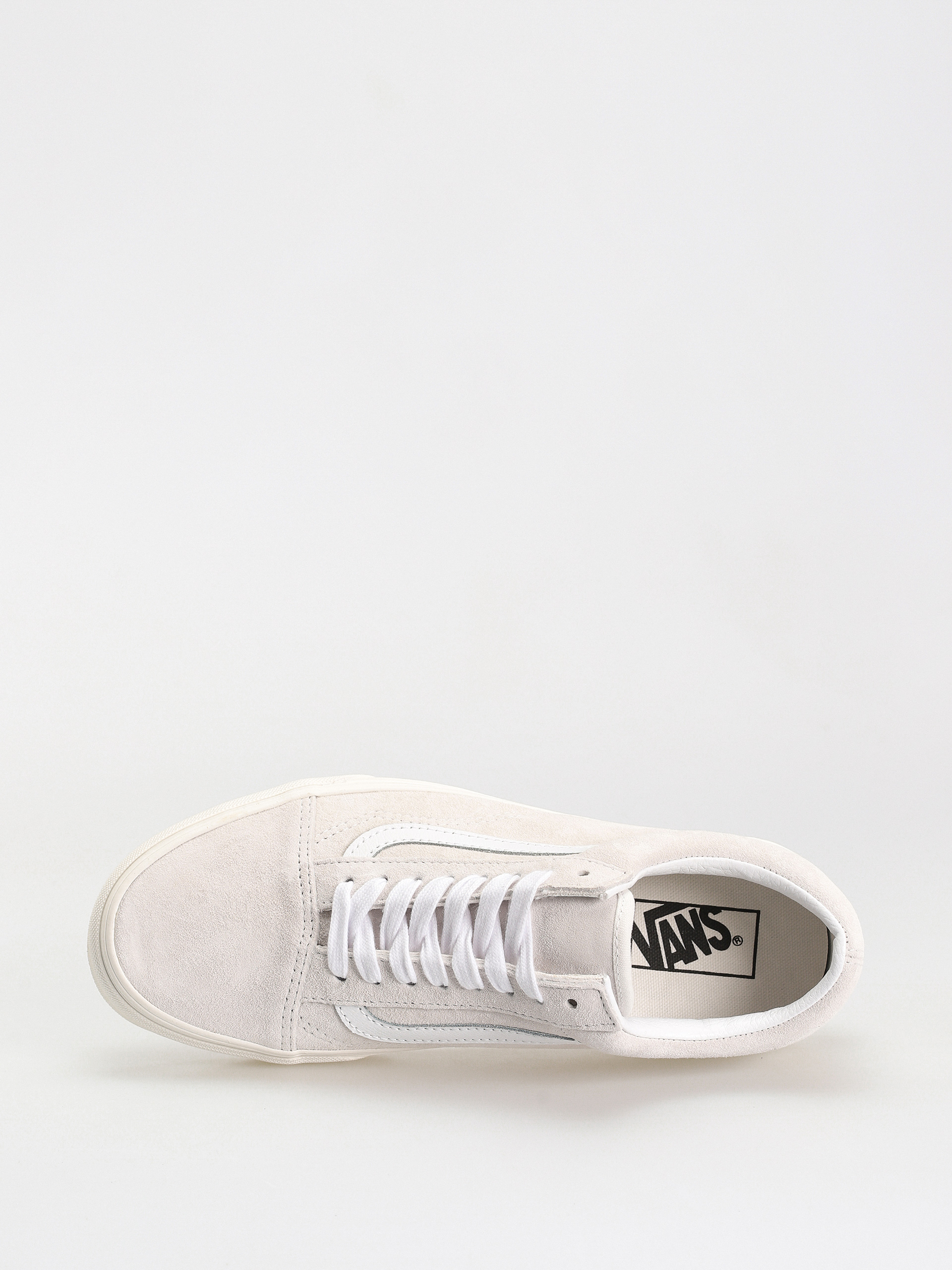 Vans Old Skool Schuhe (pig suede blanc de blanc)