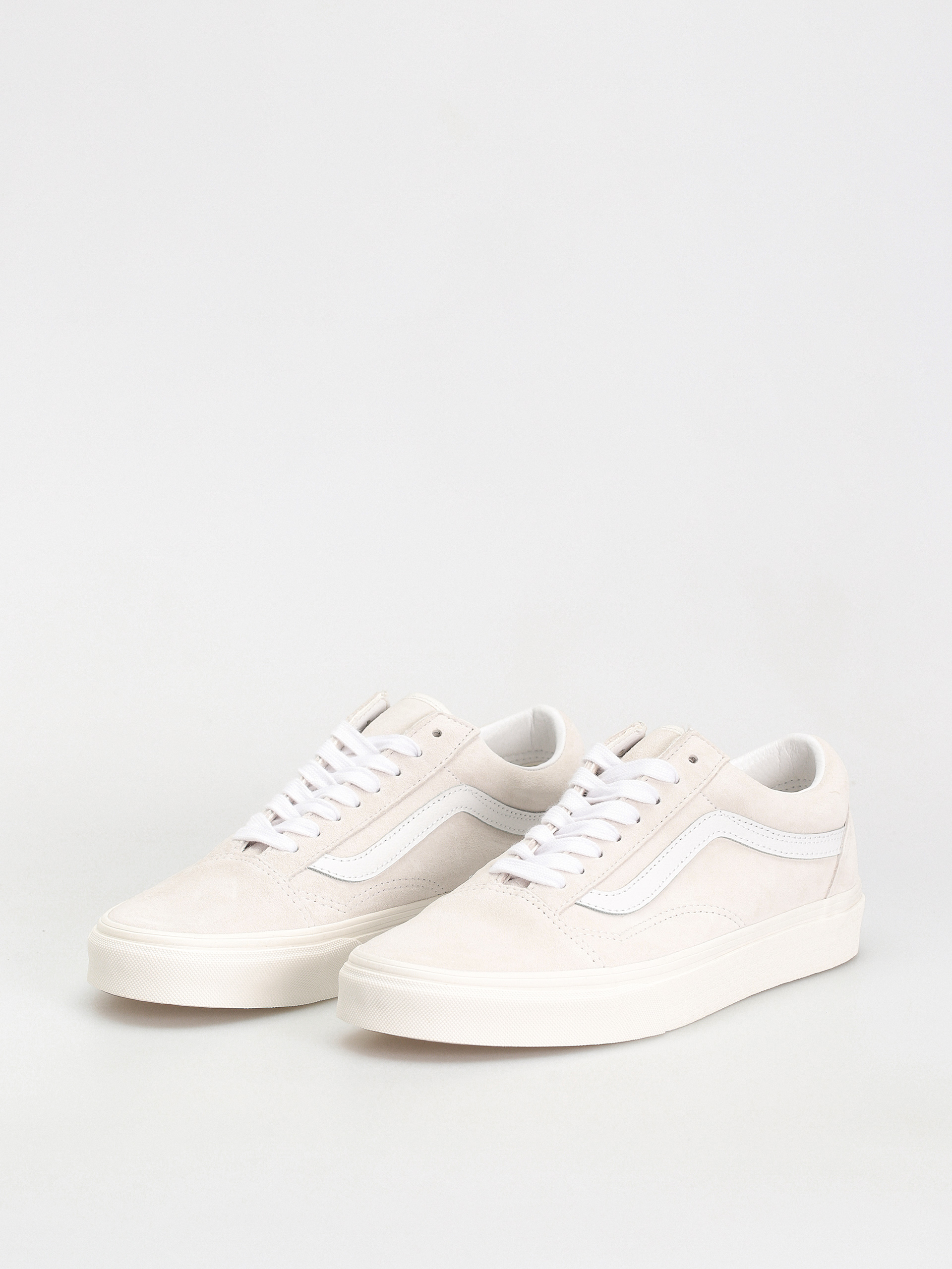 Vans Old Skool Schuhe (pig suede blanc de blanc)