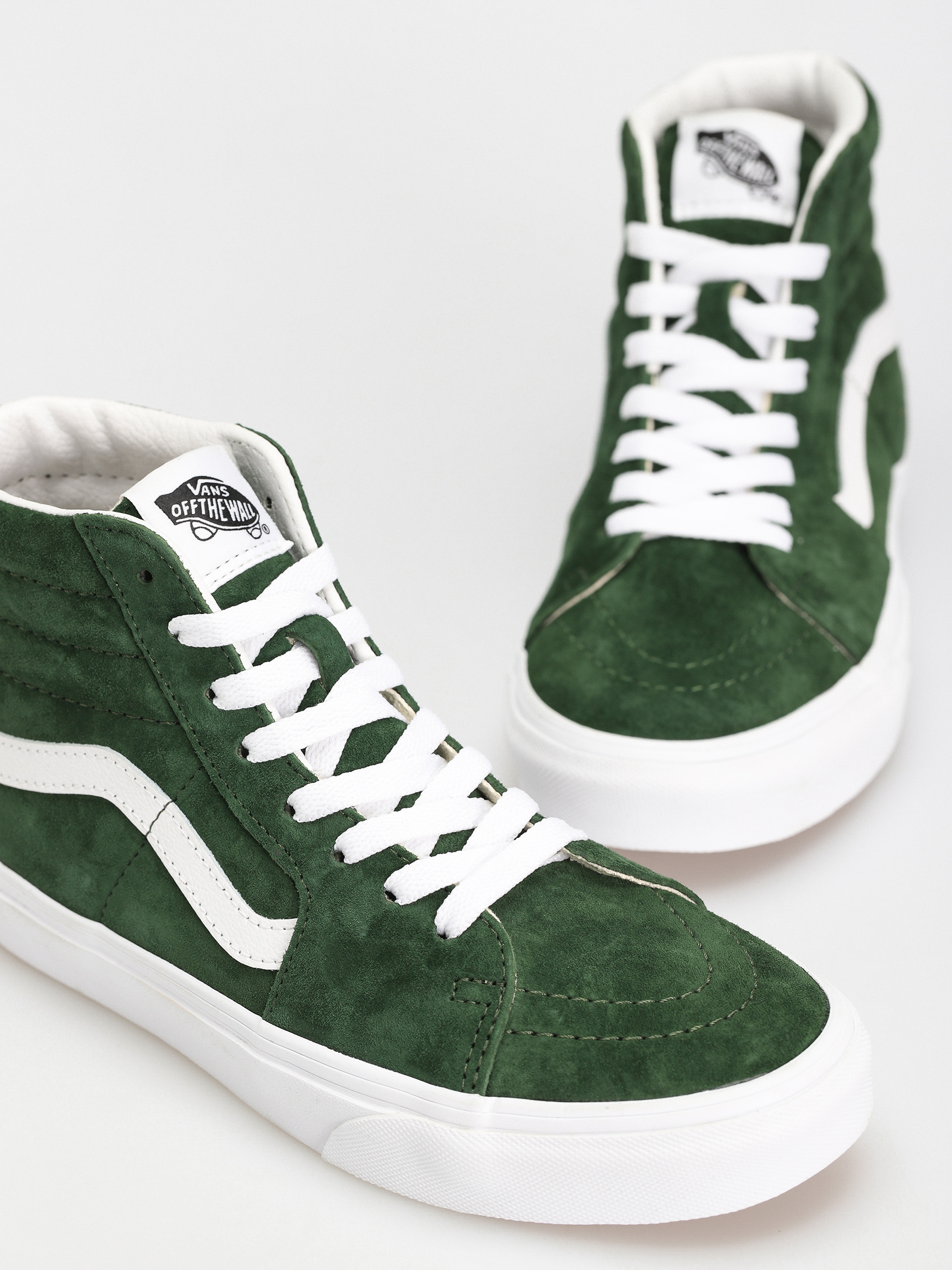 Vans Sk8 Hi Shoes (pig suede douglas fir)