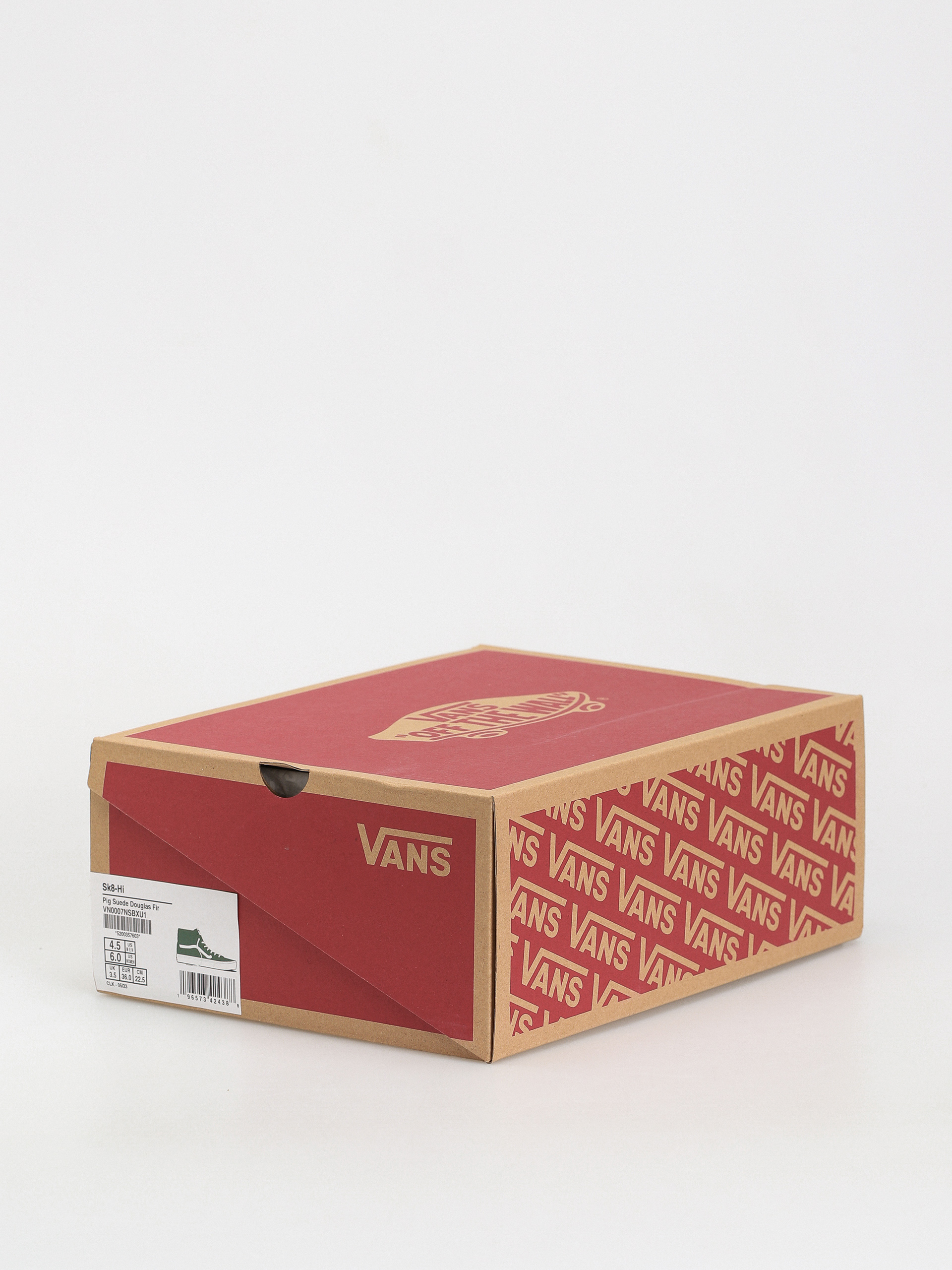 Vans Sk8 Hi Shoes (pig suede douglas fir)