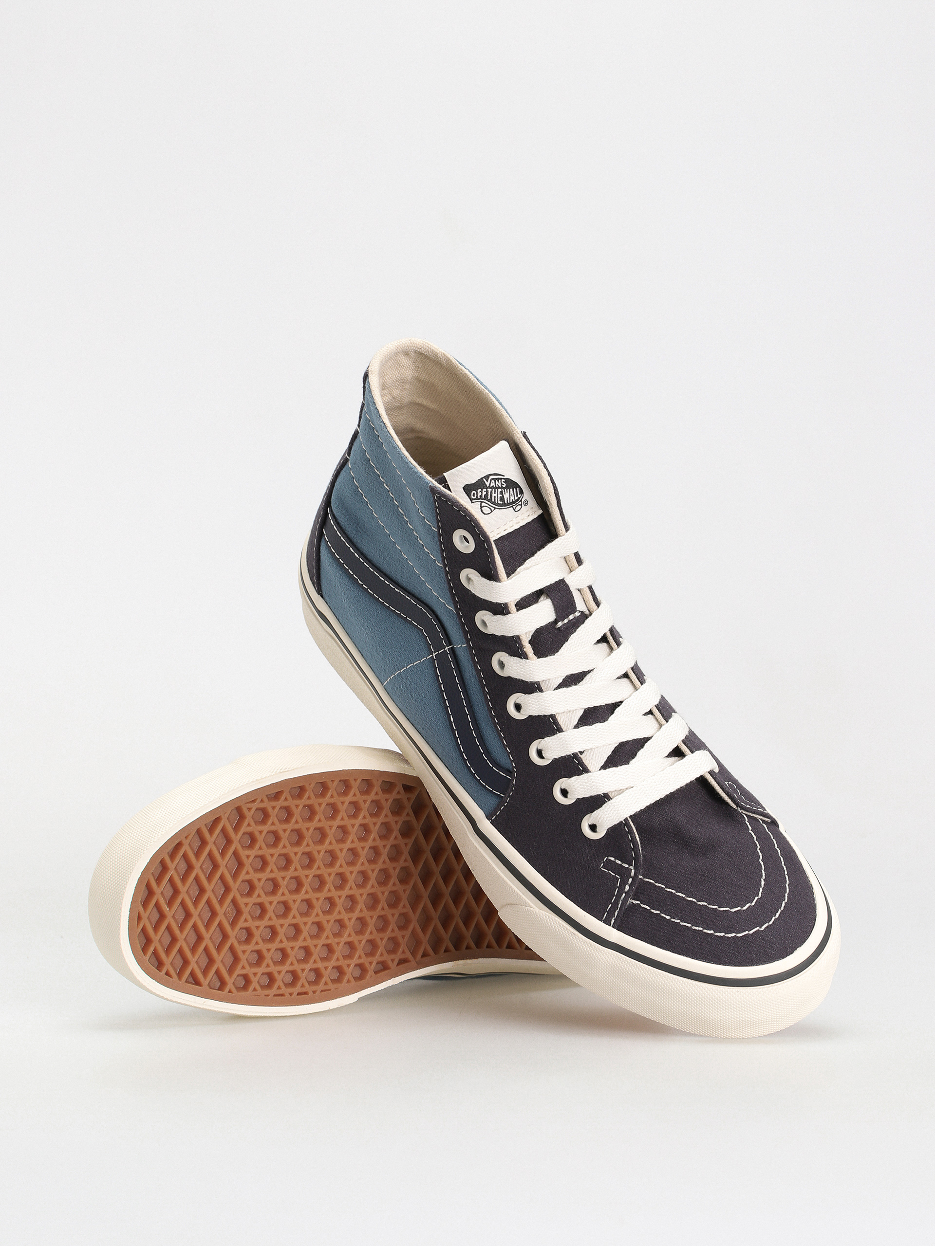 Vans Sk8 Hi Tapered Vr3 Shoes (twill blue multi)