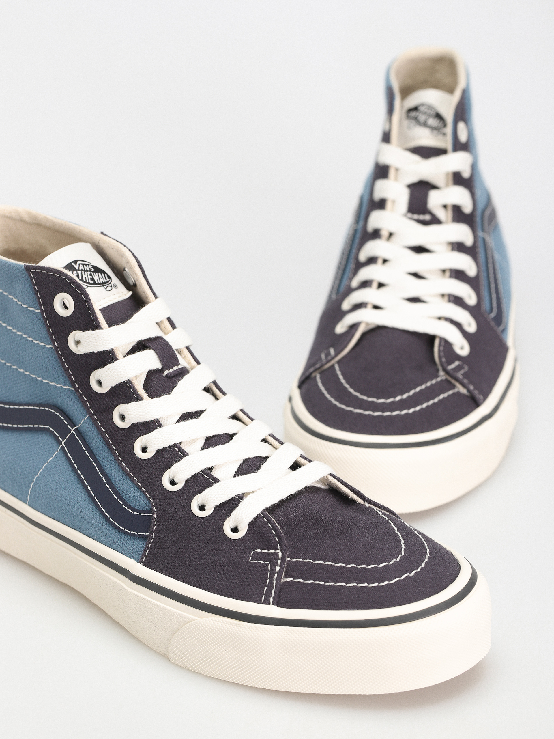 Vans Sk8 Hi Tapered Vr3 Shoes (twill blue multi)