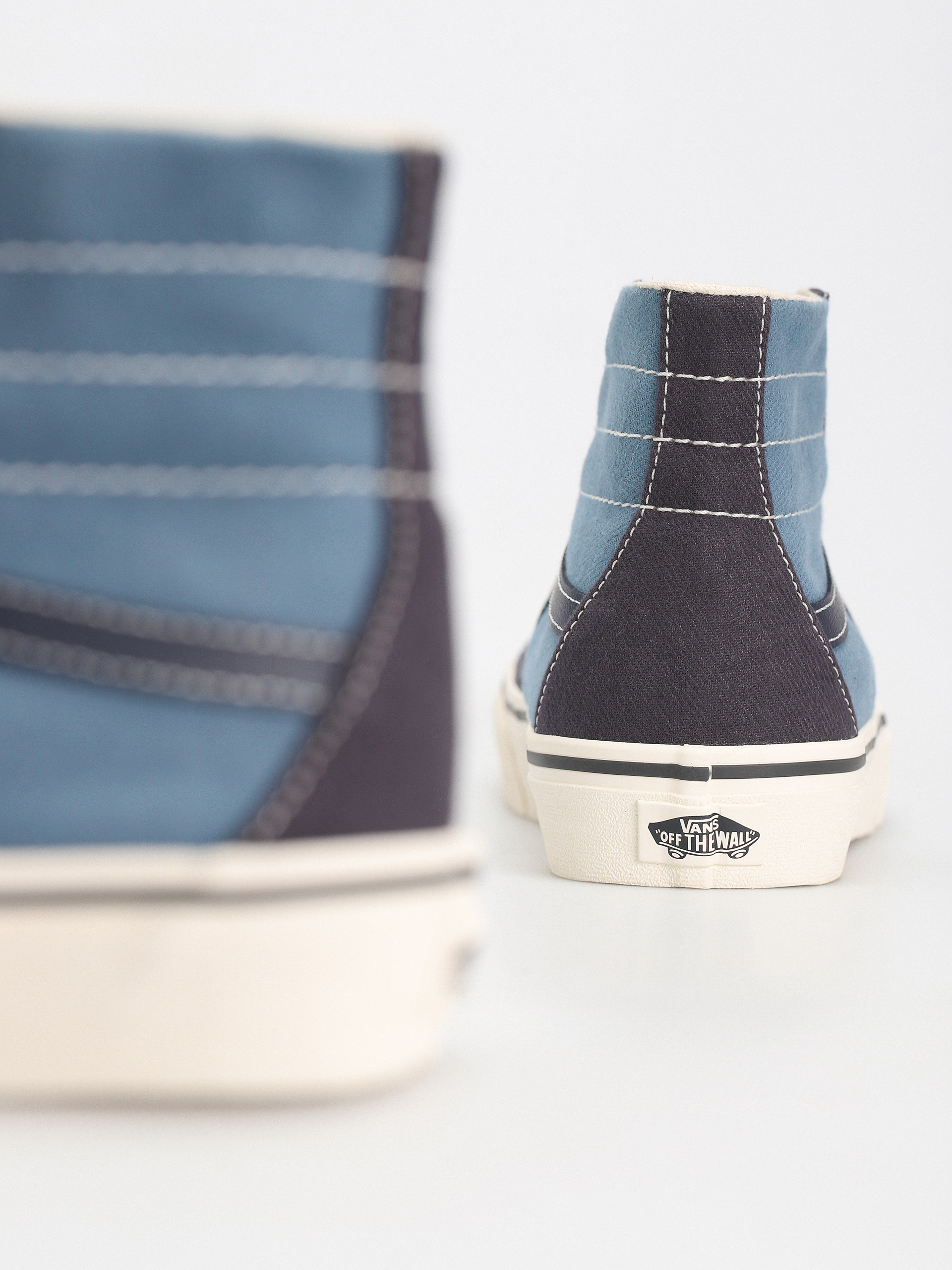 Vans Sk8 Hi Tapered Vr3 Shoes (twill blue multi)