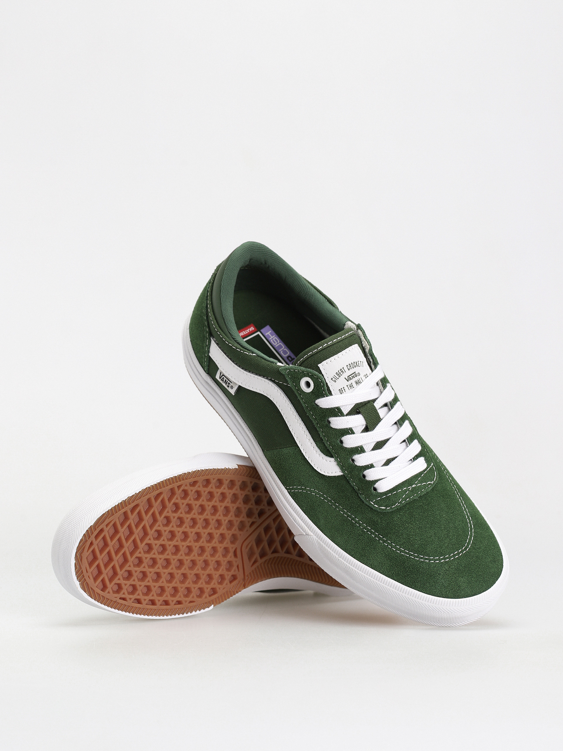 Vans Gilbert Crockett Shoes (green/white)