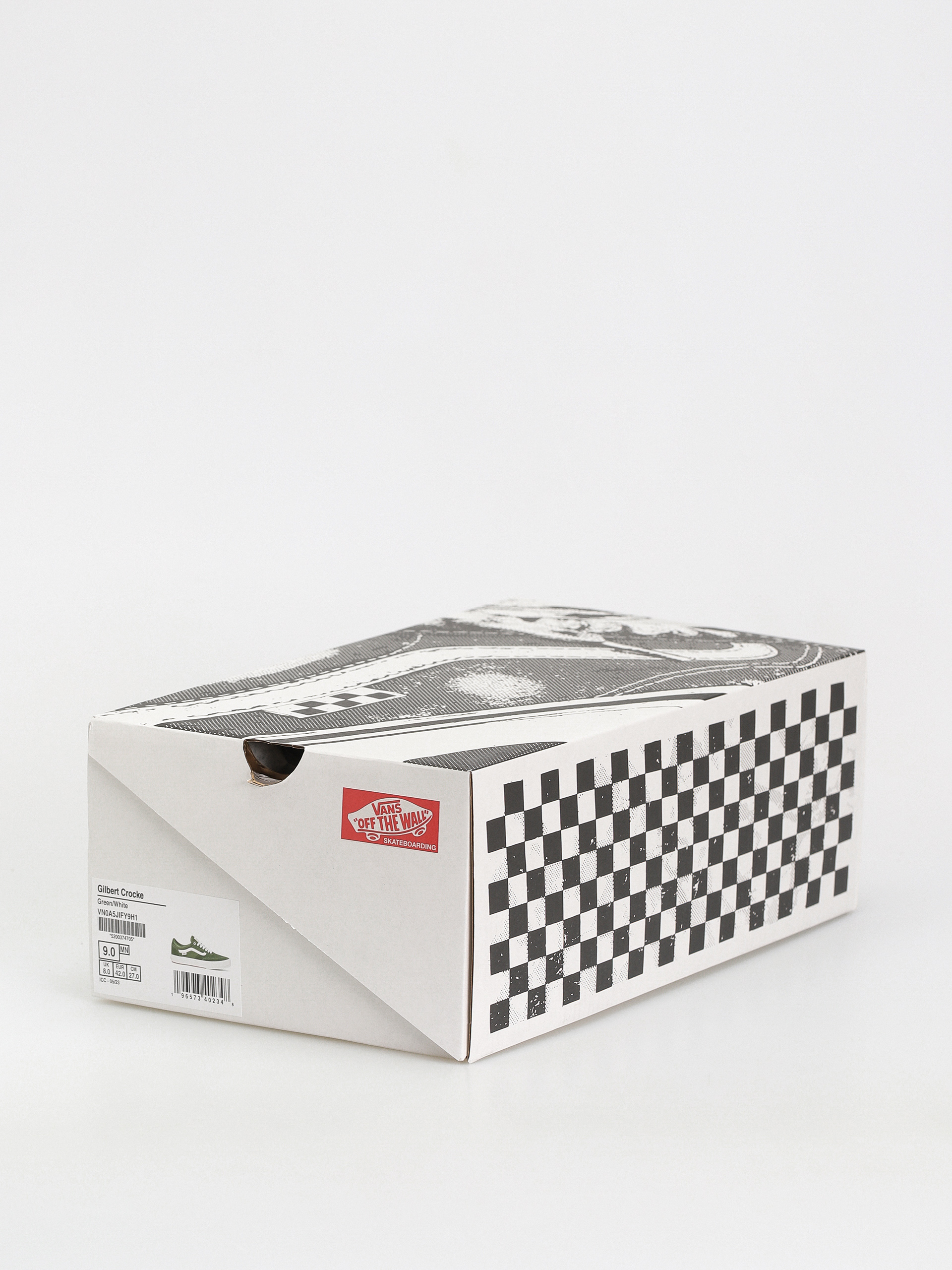 Vans Gilbert Crockett Shoes (green/white)