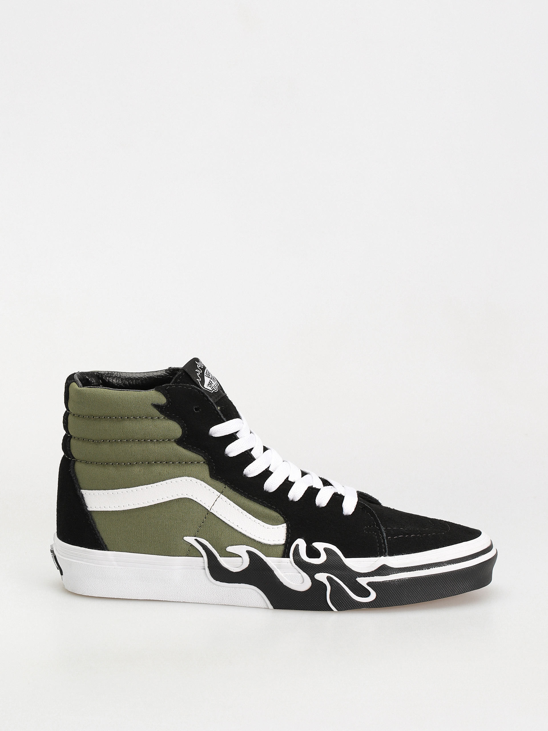 Vans Sk8 Hi Flame Schuhe (loden green)