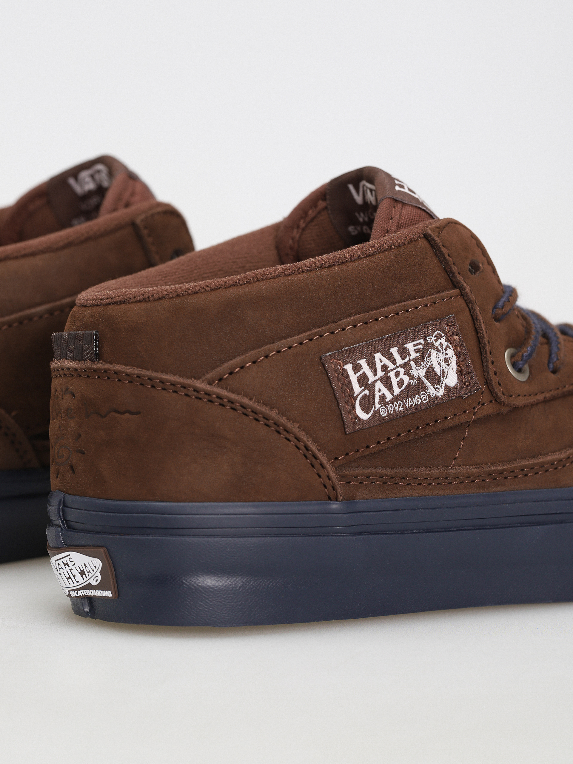 Vans Skate Half Cab '92 Shoes (nick michel brown/navy)