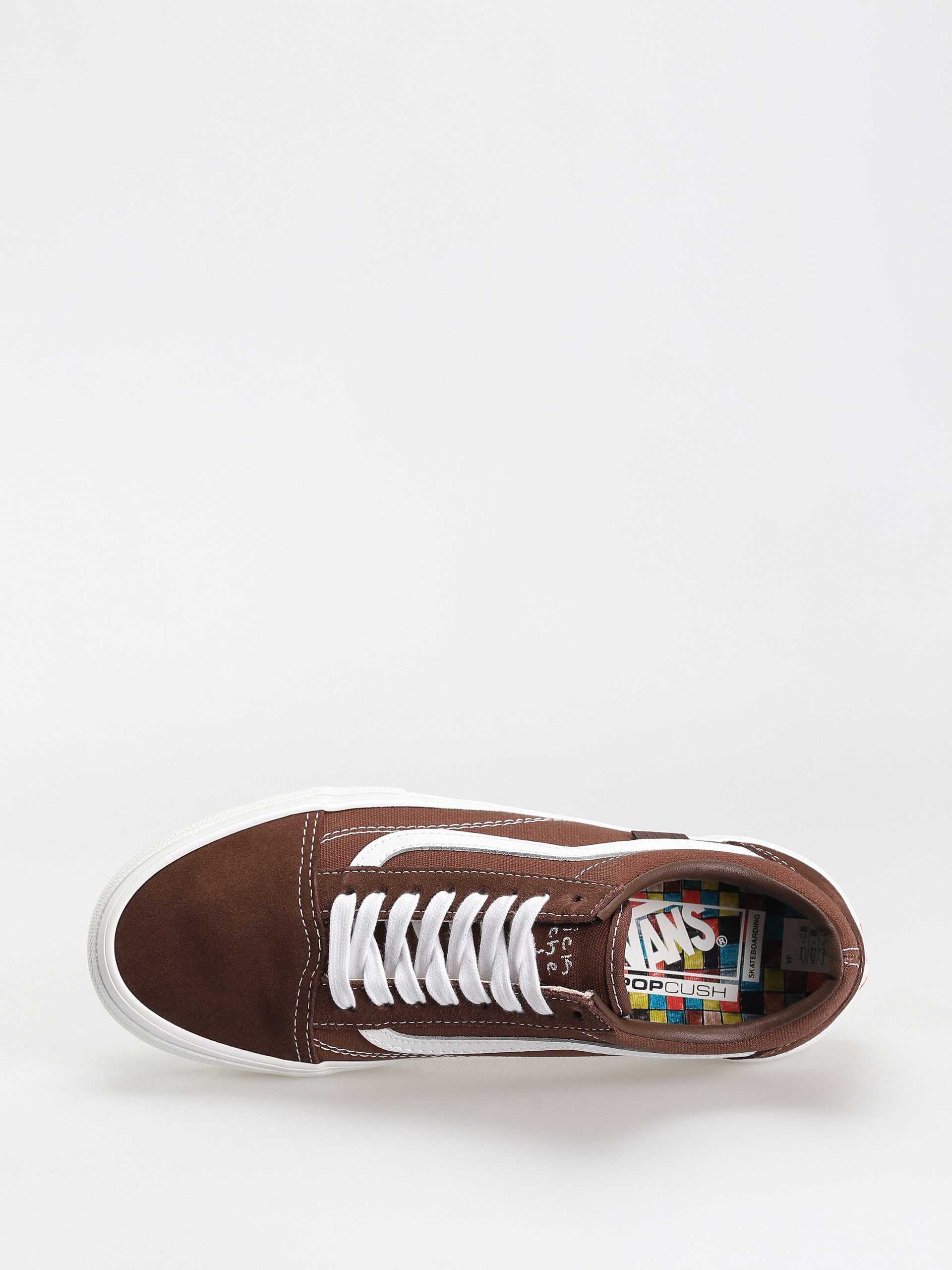 Vans Skate Old Skool Shoes (nick michel brown/white)