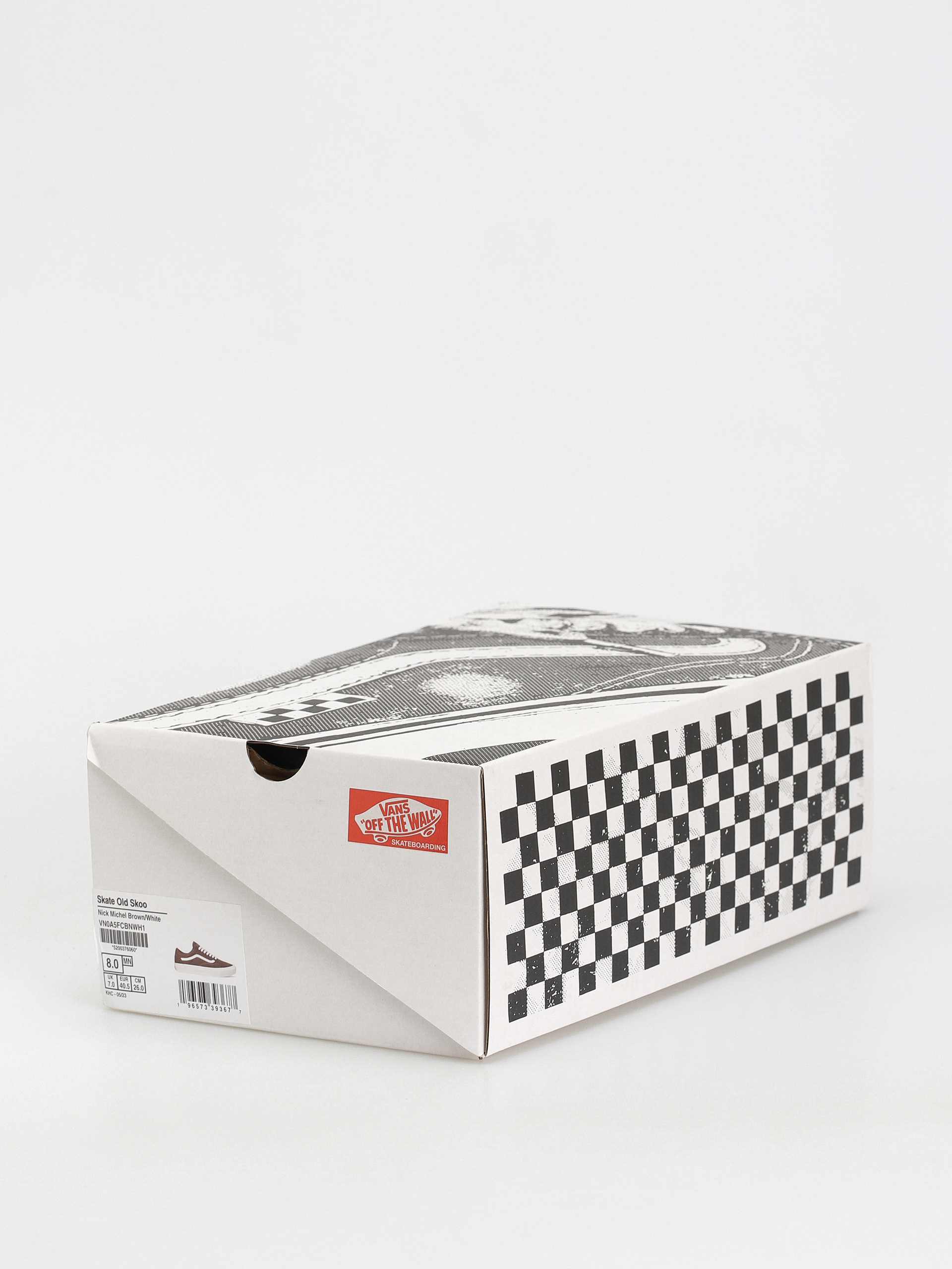 Vans Skate Old Skool Shoes (nick michel brown/white)