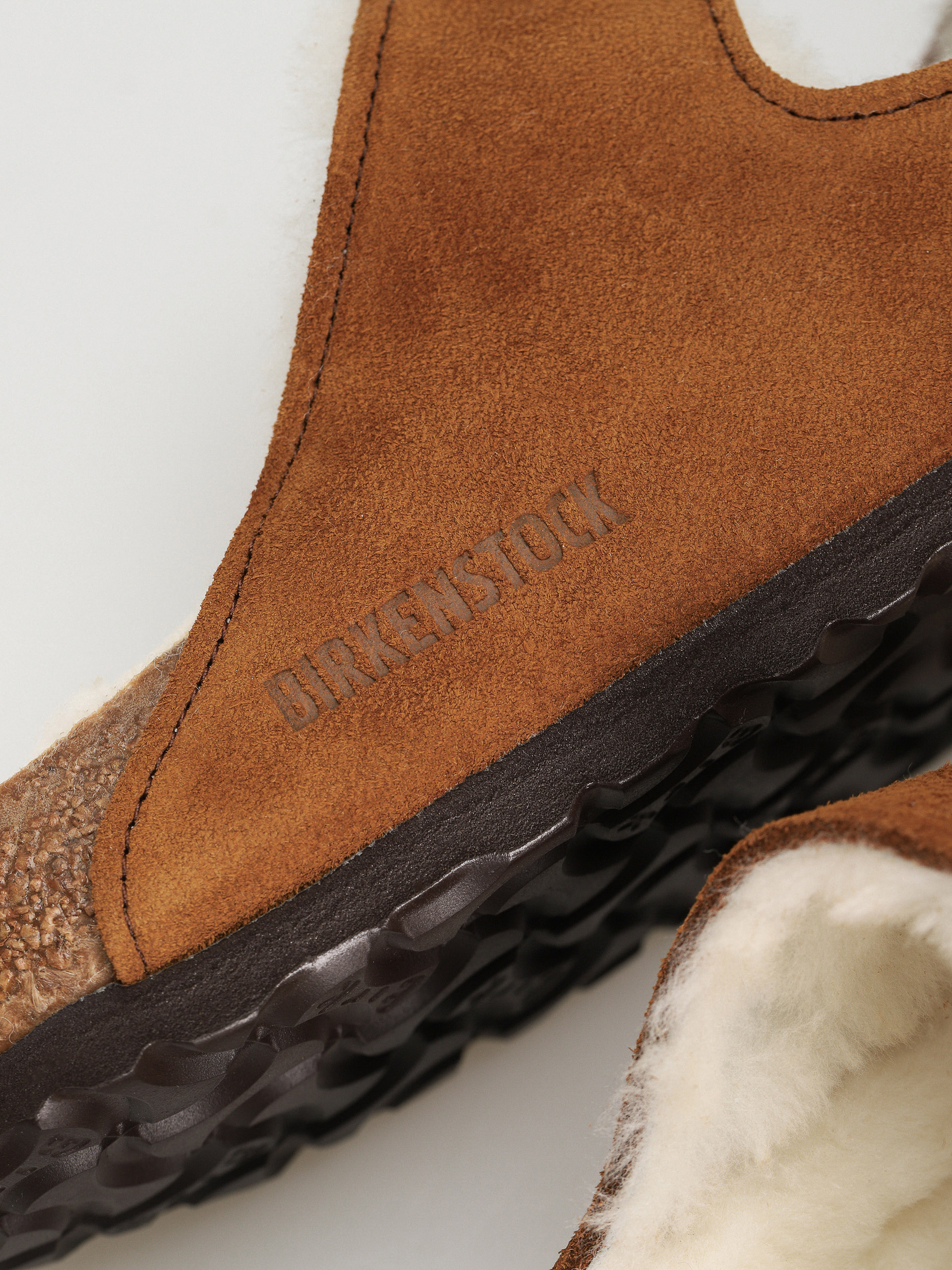 Birkenstock Arizona Suede Leather Narrow Flip-flops Wmn (mink)