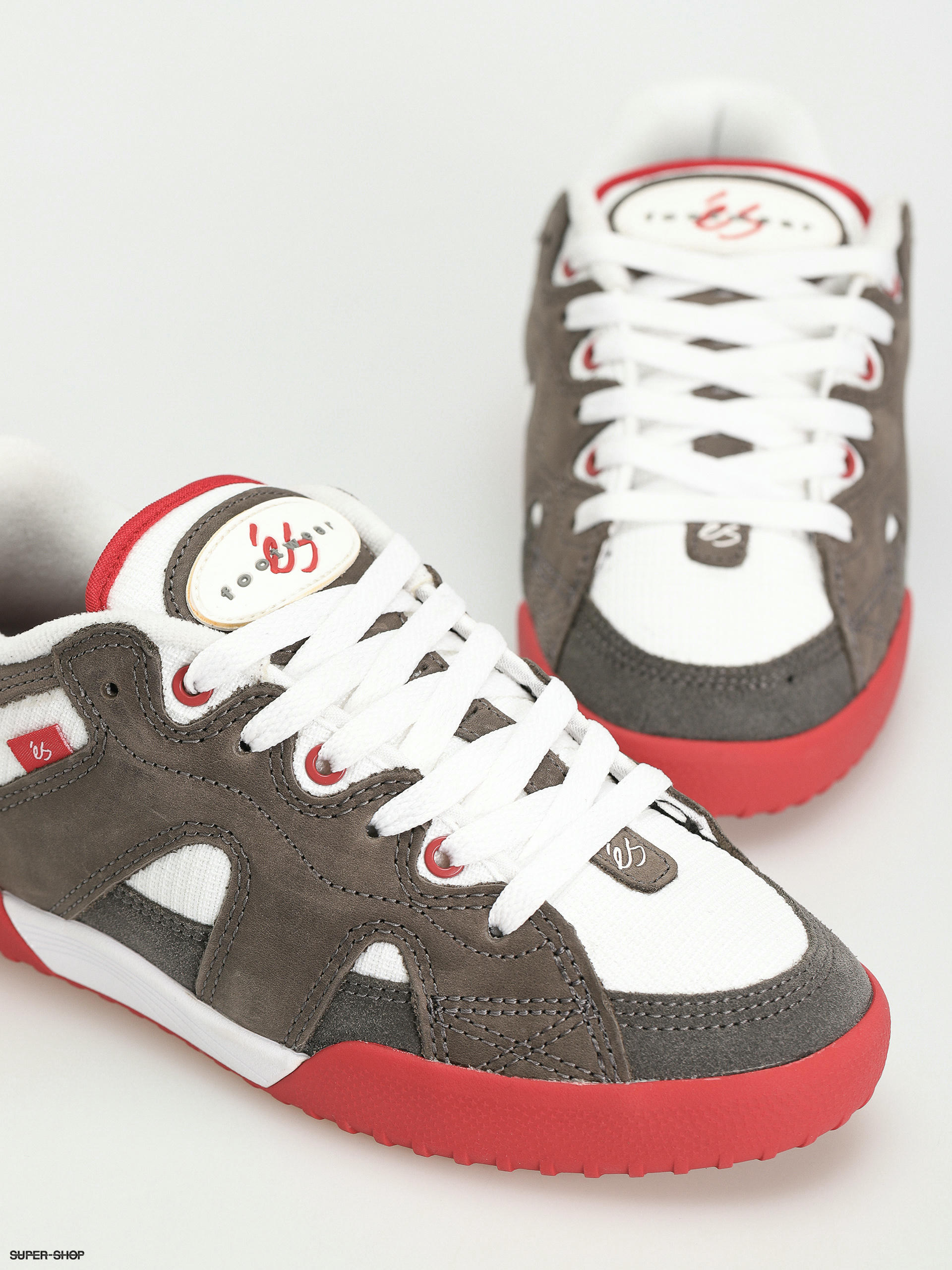 eS One Nine 7 Shoes (grey/white/red)