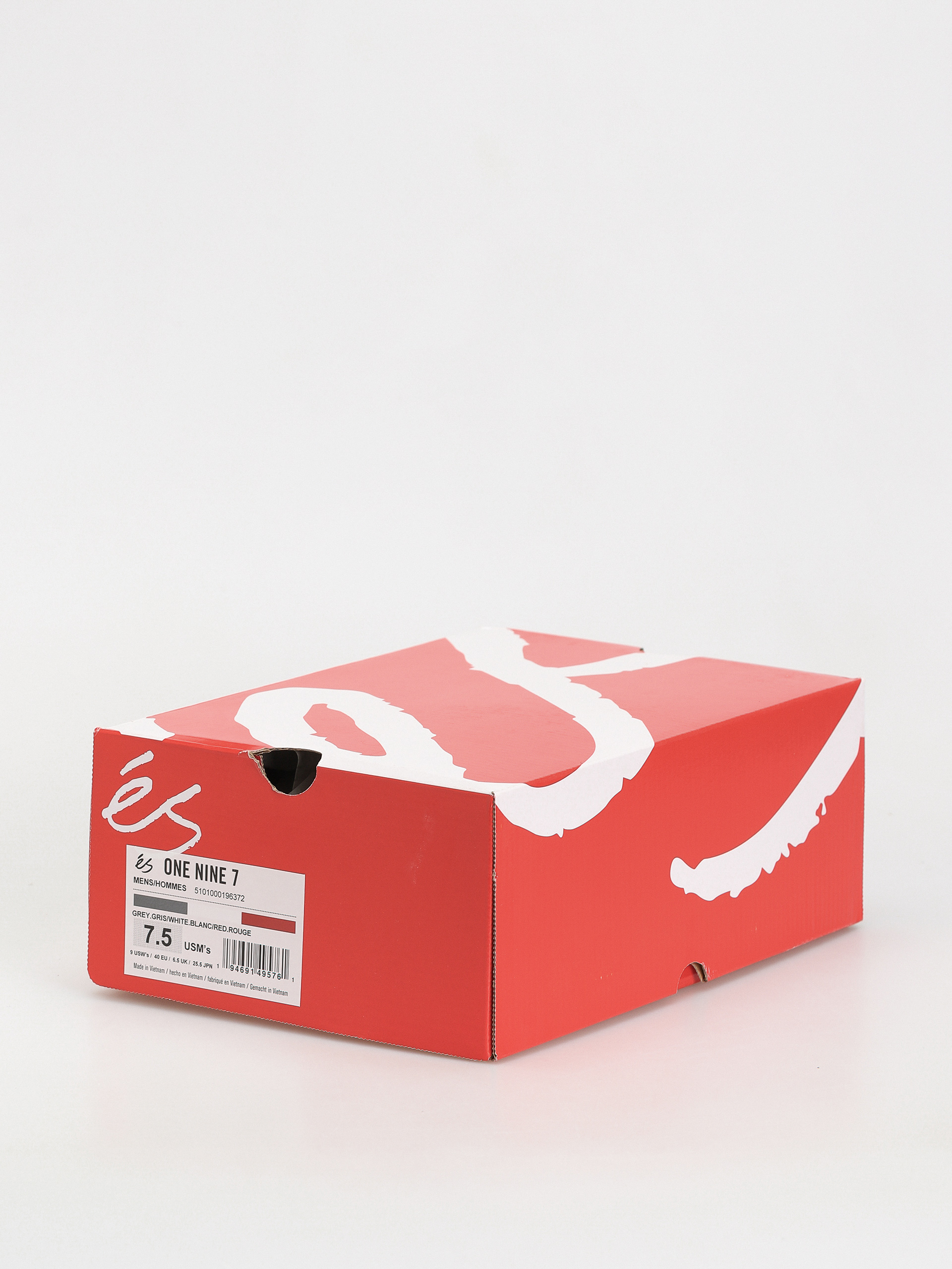 eS One Nine 7 Shoes (grey/white/red)