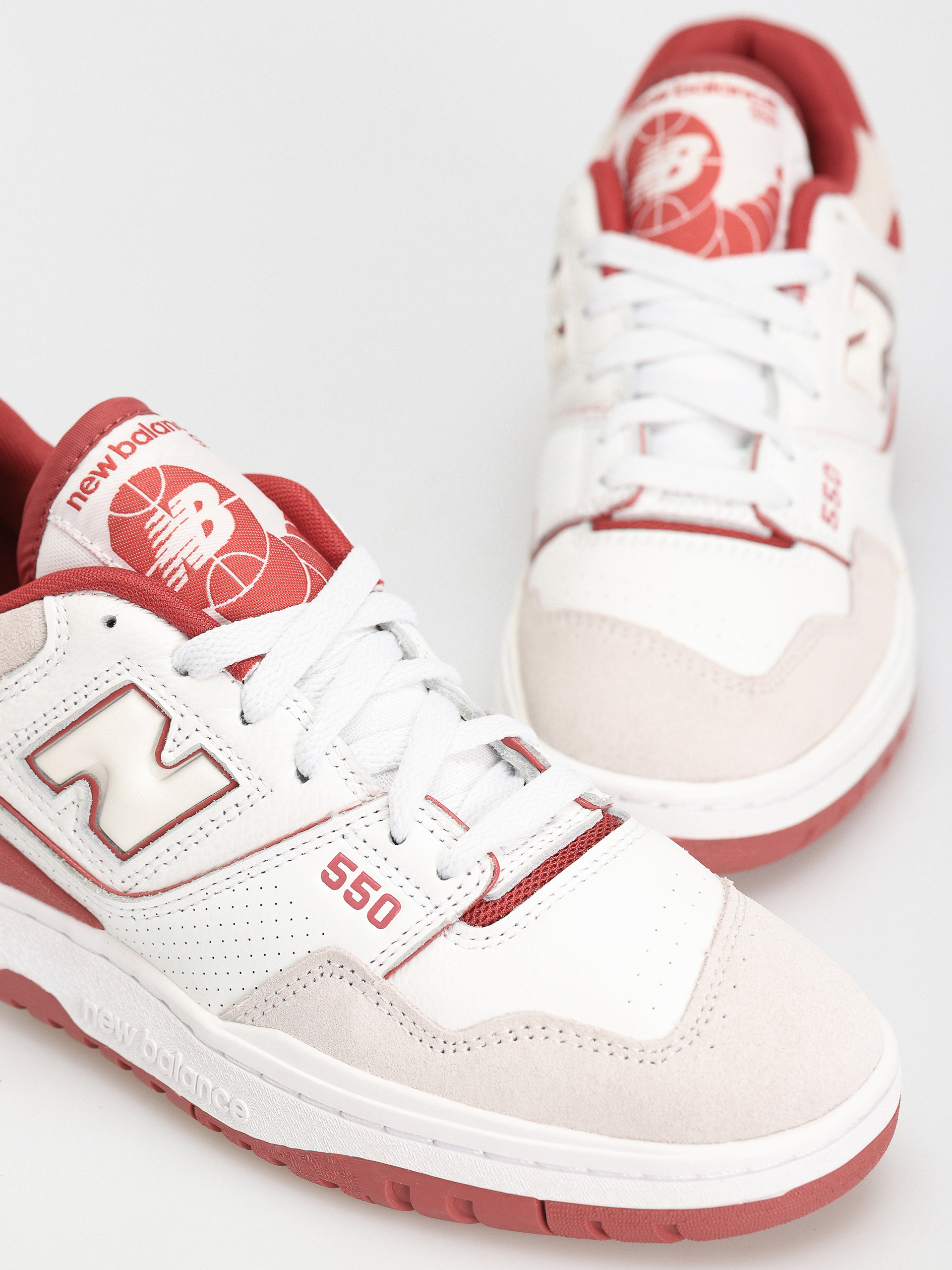 New Balance 550 Shoes (white)