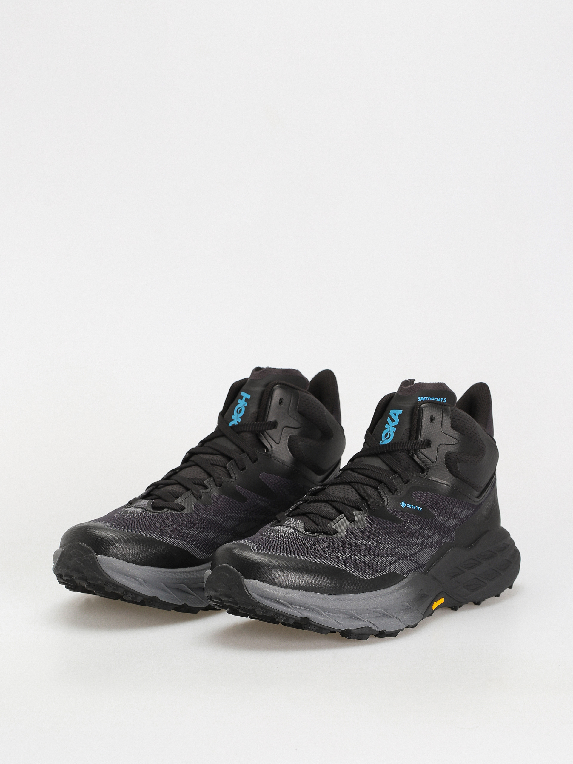 Hoka Speedgoat 5 Mid GTX Shoes (black/black)