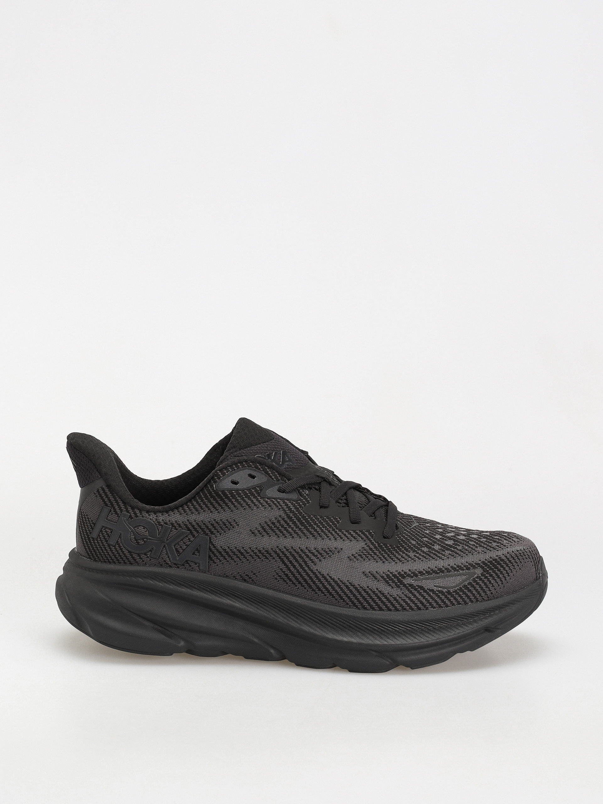 Hoka Clifton 9 Schuhe (black/black)