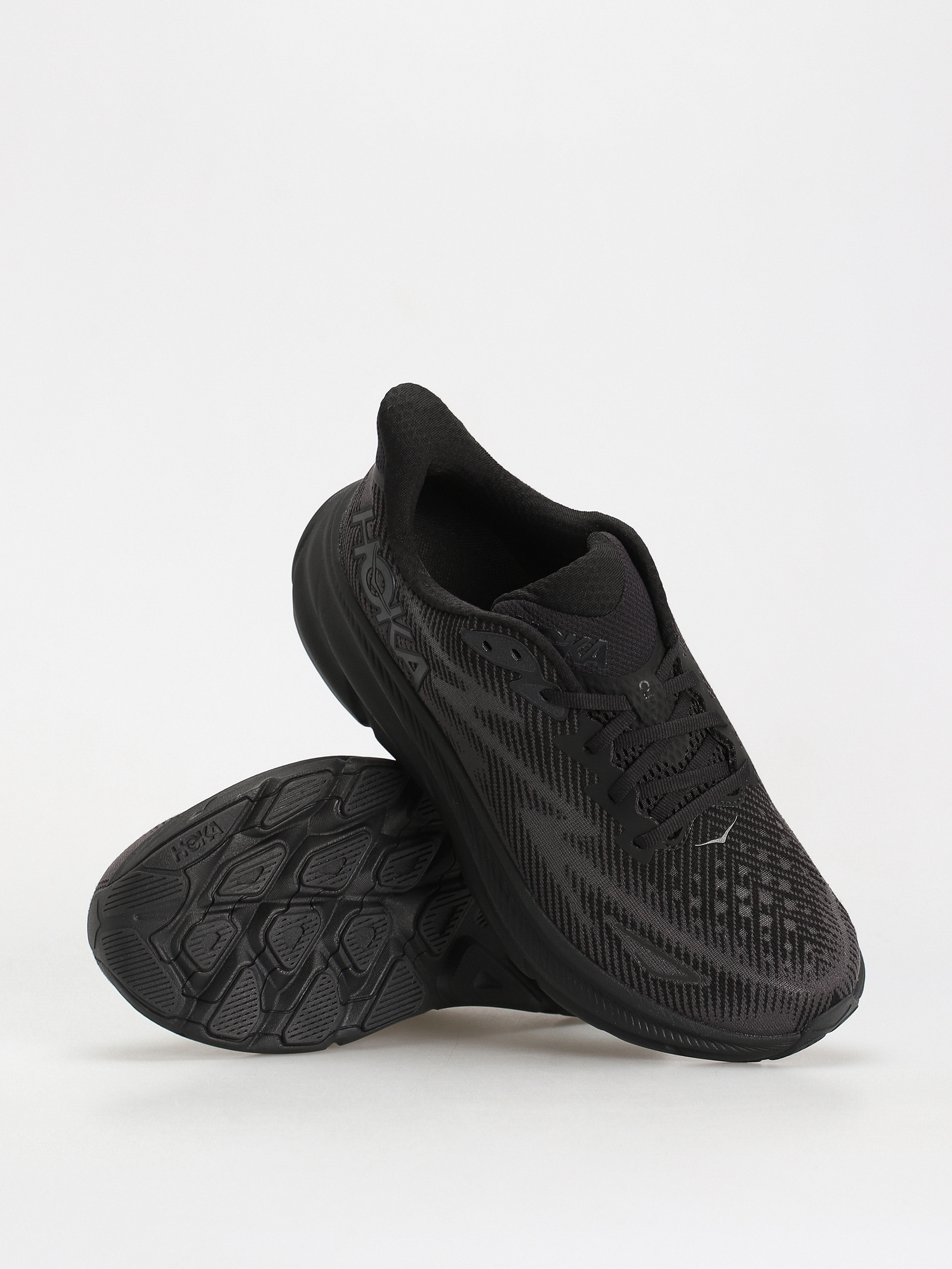 Hoka Clifton 9 Shoes (black/black)