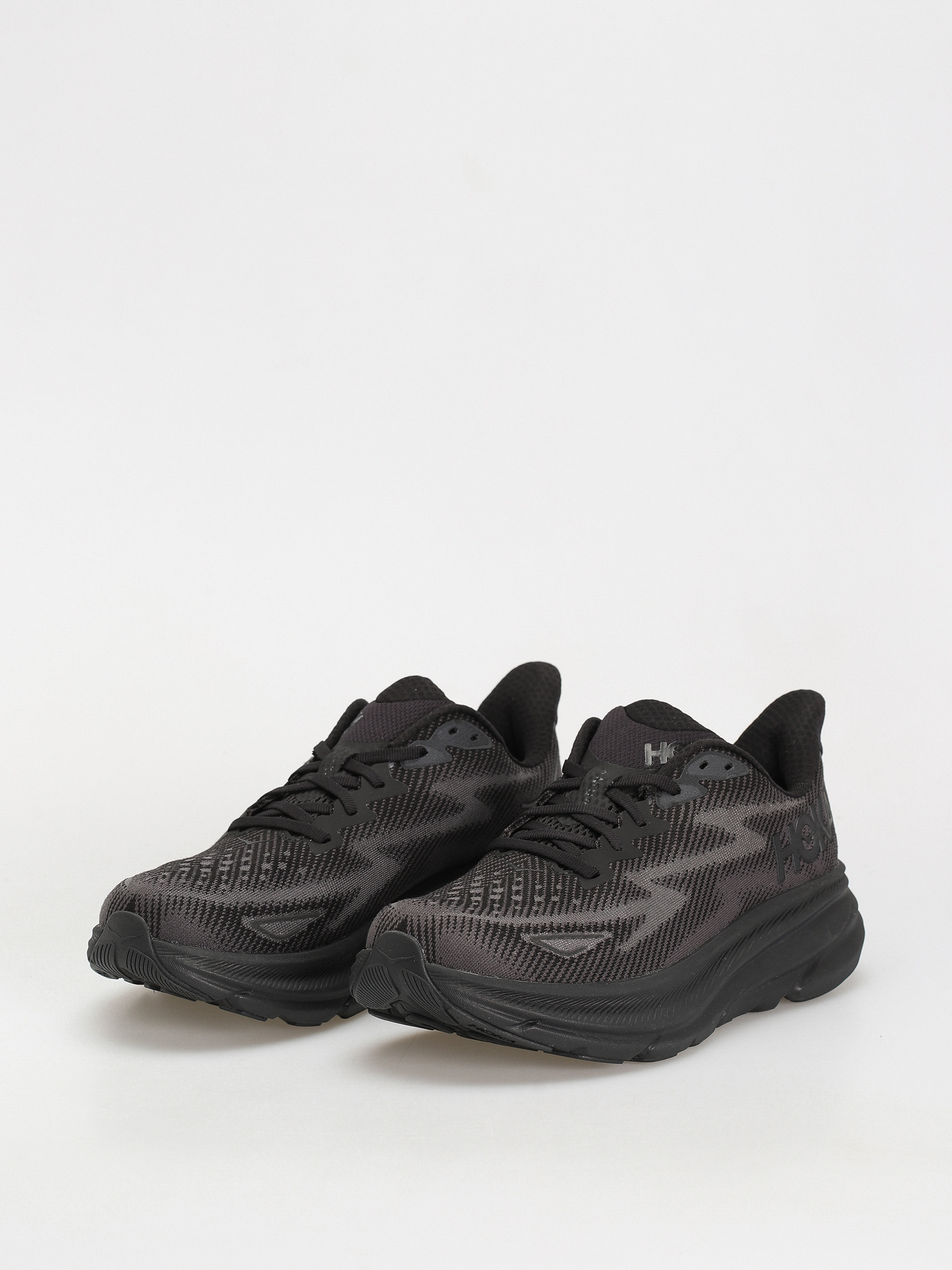 Hoka Clifton 9 Shoes (black/black)