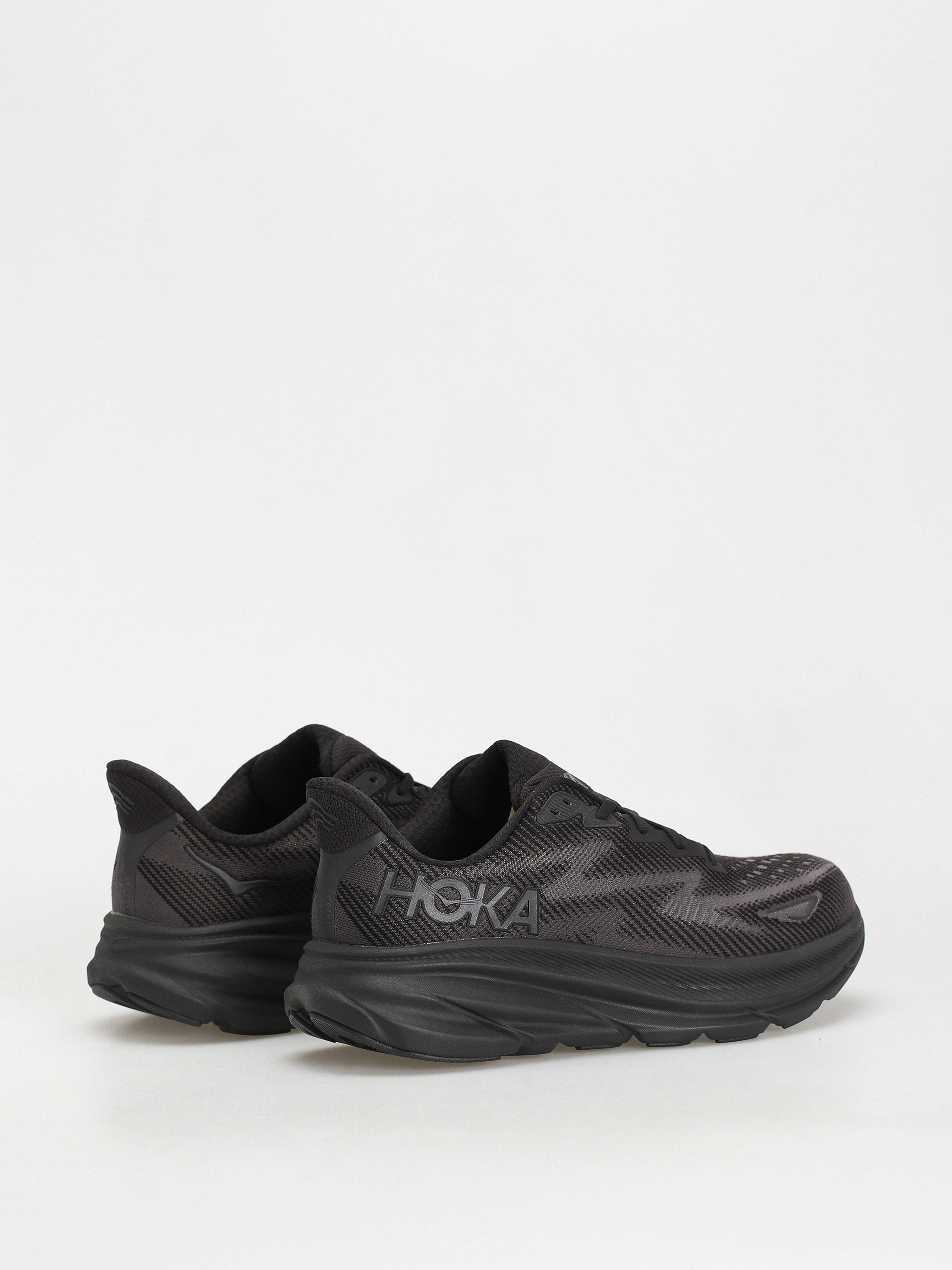 Hoka Clifton 9 Shoes (black/black)