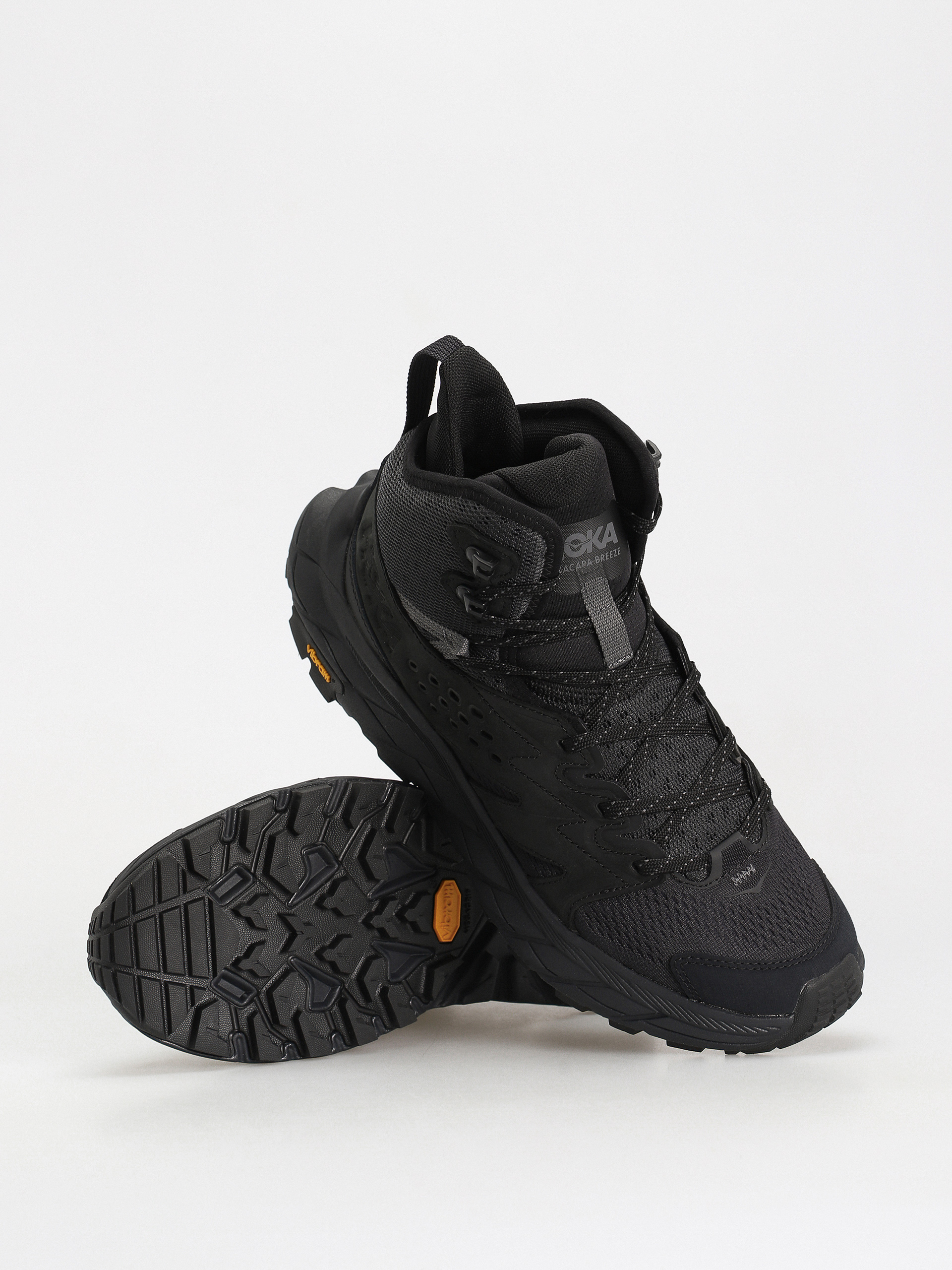 Hoka Anacapa Breeze Mid Shoes (black/black)