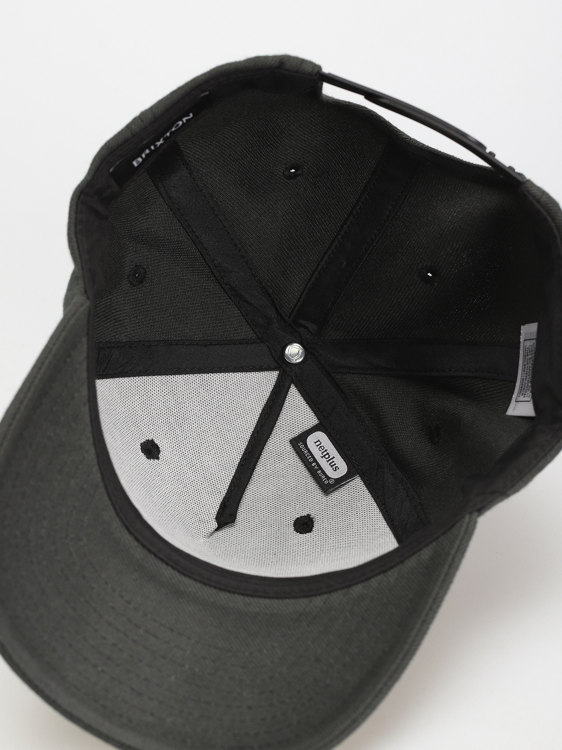 Brixton Linwood C Mp Snapback Cap (black/white)