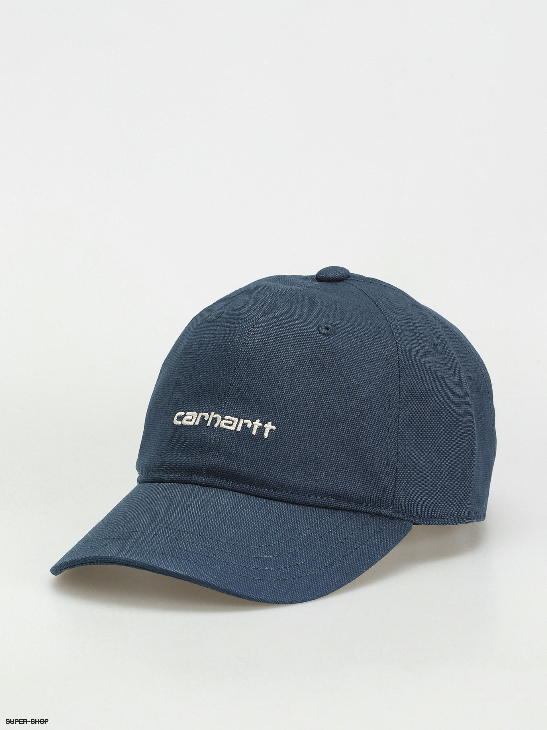 Carhartt WIP Canvas Script Cap squid salt