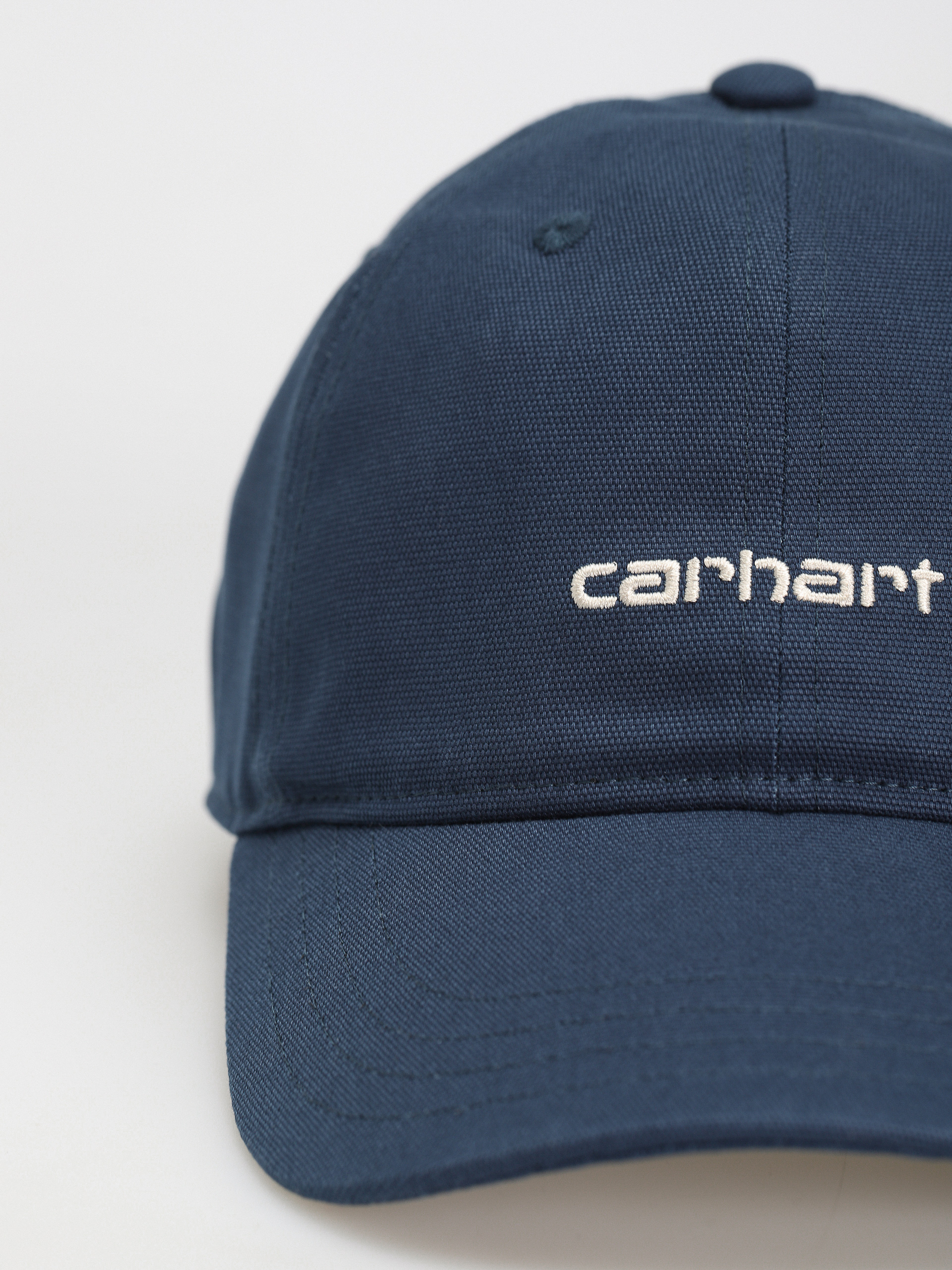 Carhartt WIP Canvas Script Cap (squid/salt)