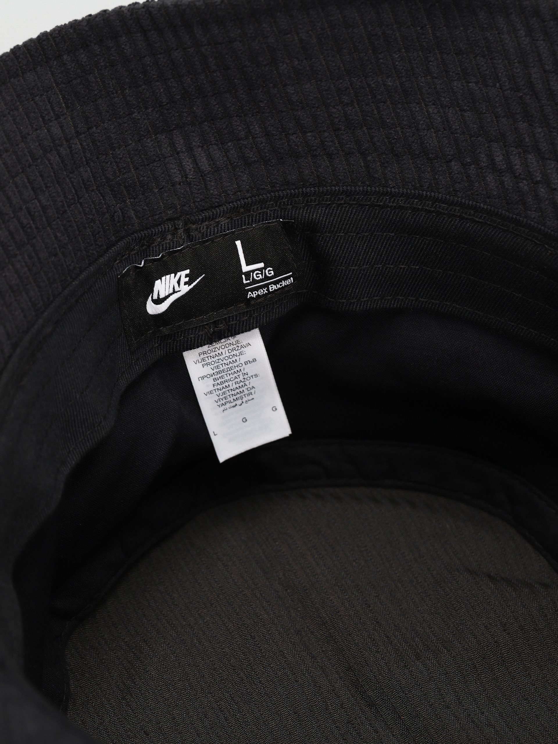 Nike Sb Apex Sq Cord L Hat - Black (black Black)