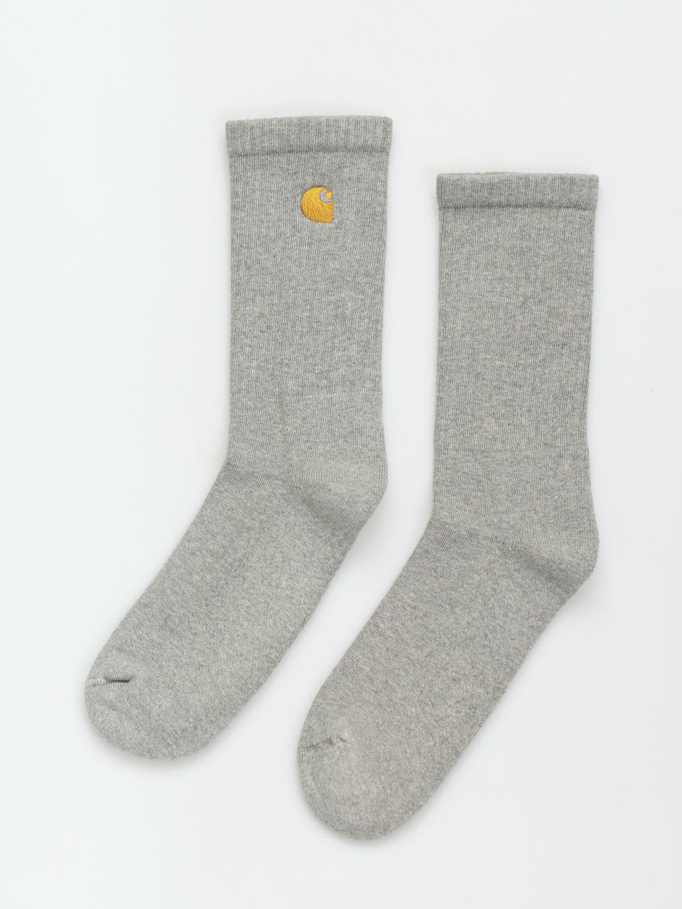 Carhartt WIP Chase Socks (grey heather/gold)