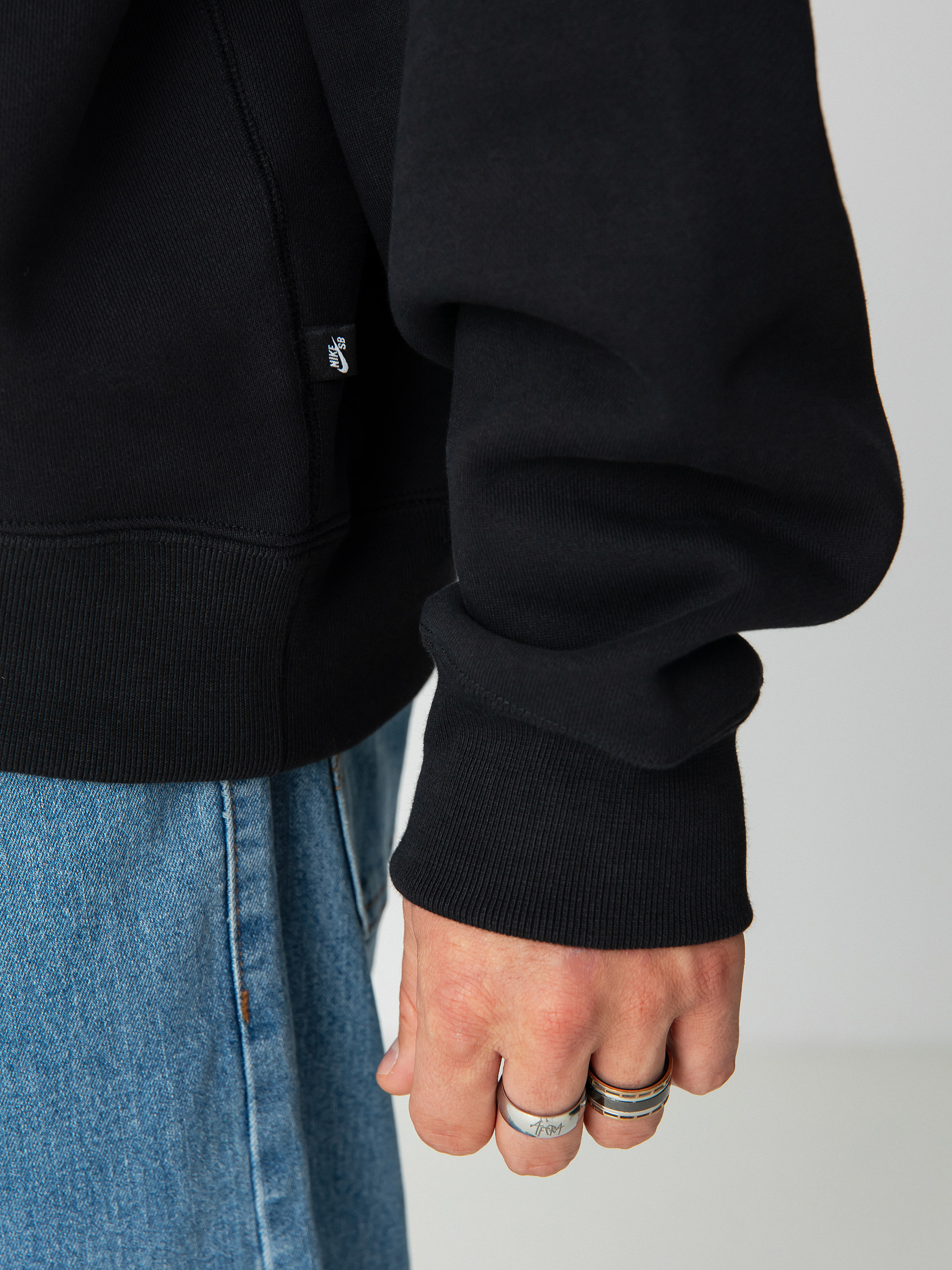 Nike SB Crew Fade Gfx Sweatshirt (black)