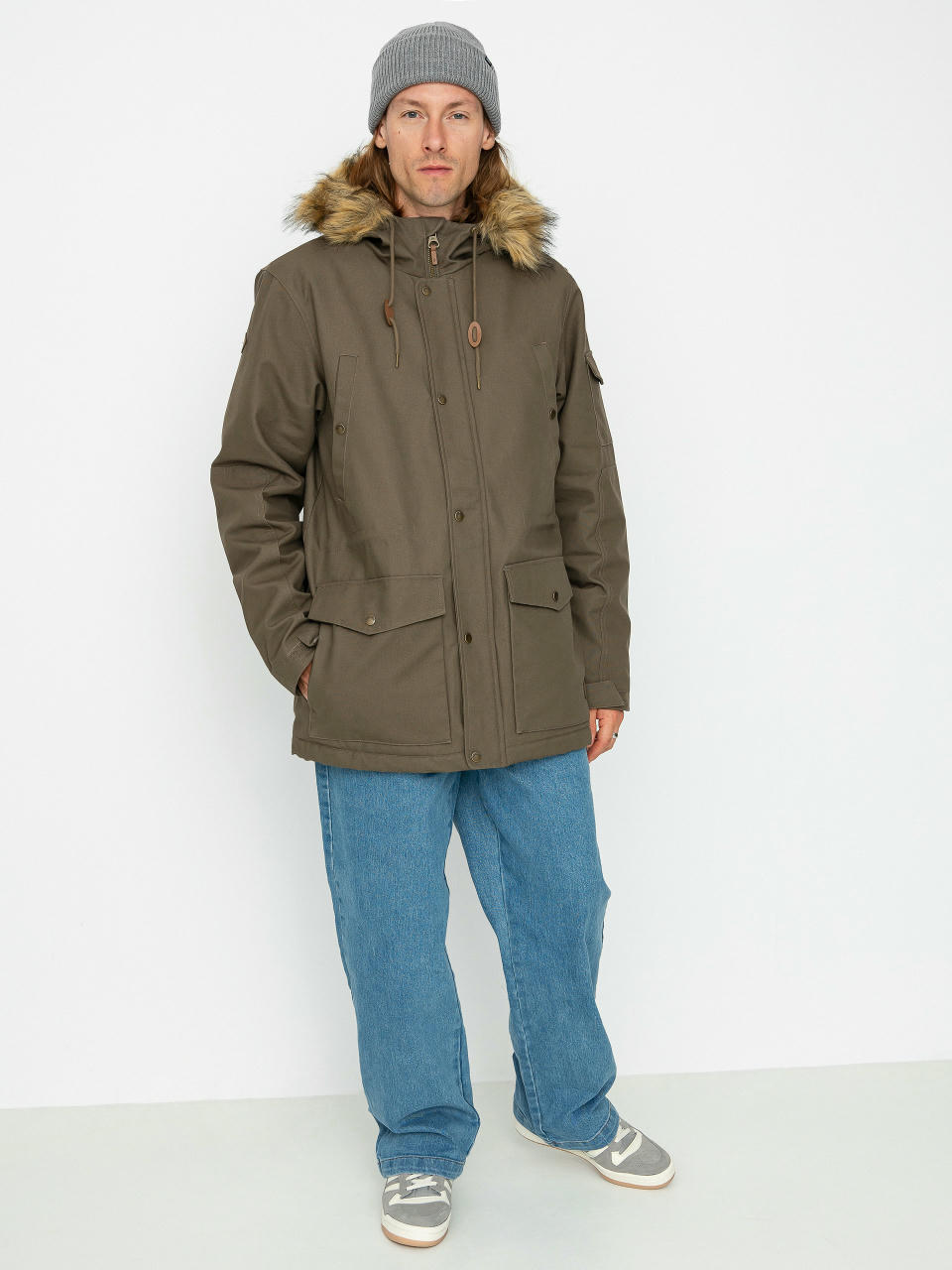 Quiksilver Long Trip Jacke (major brown)