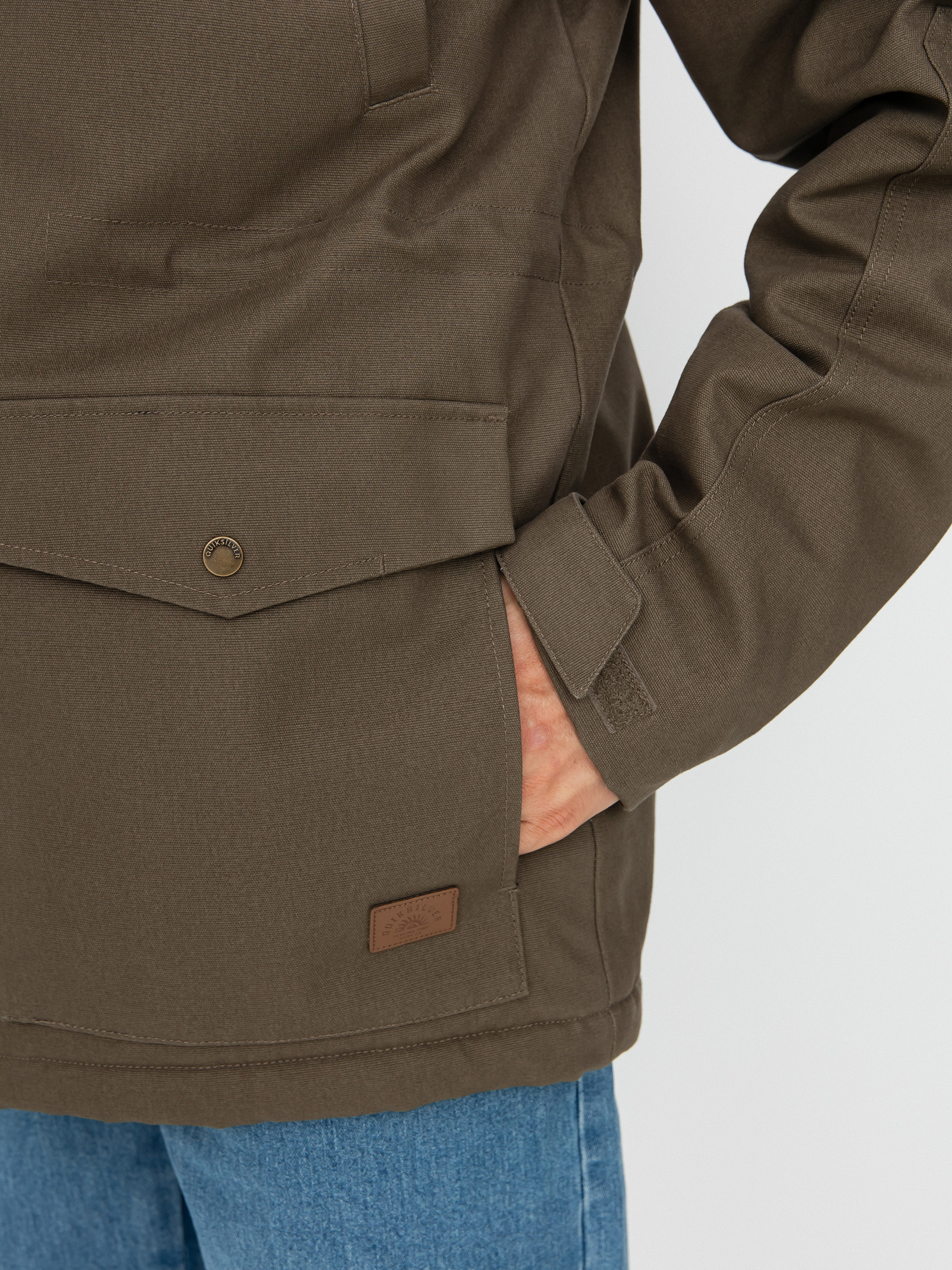 Quiksilver Long Trip Jacket (major brown)