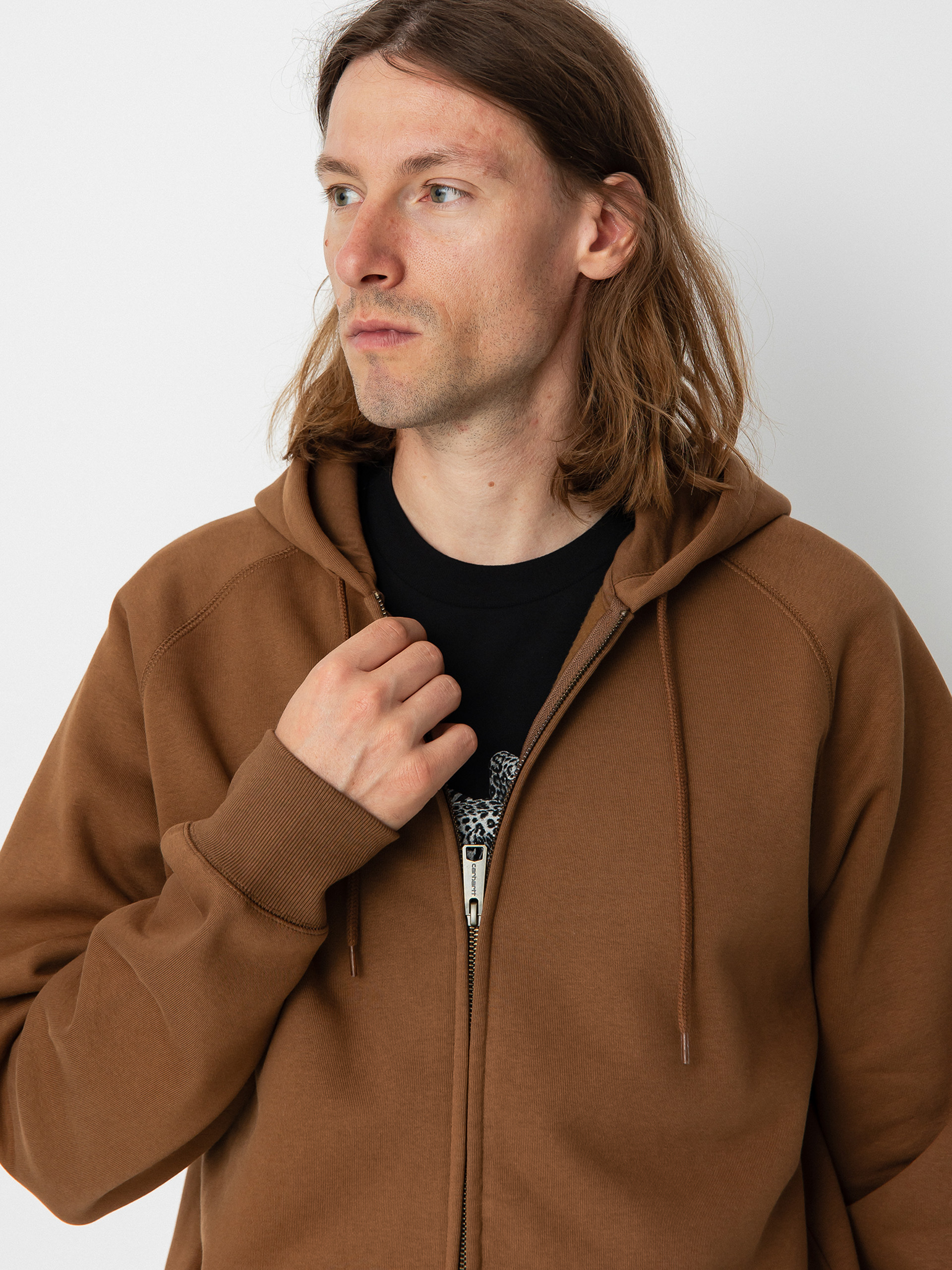 Carhartt WIP Chase ZHD Hoodie (tamarind/gold)