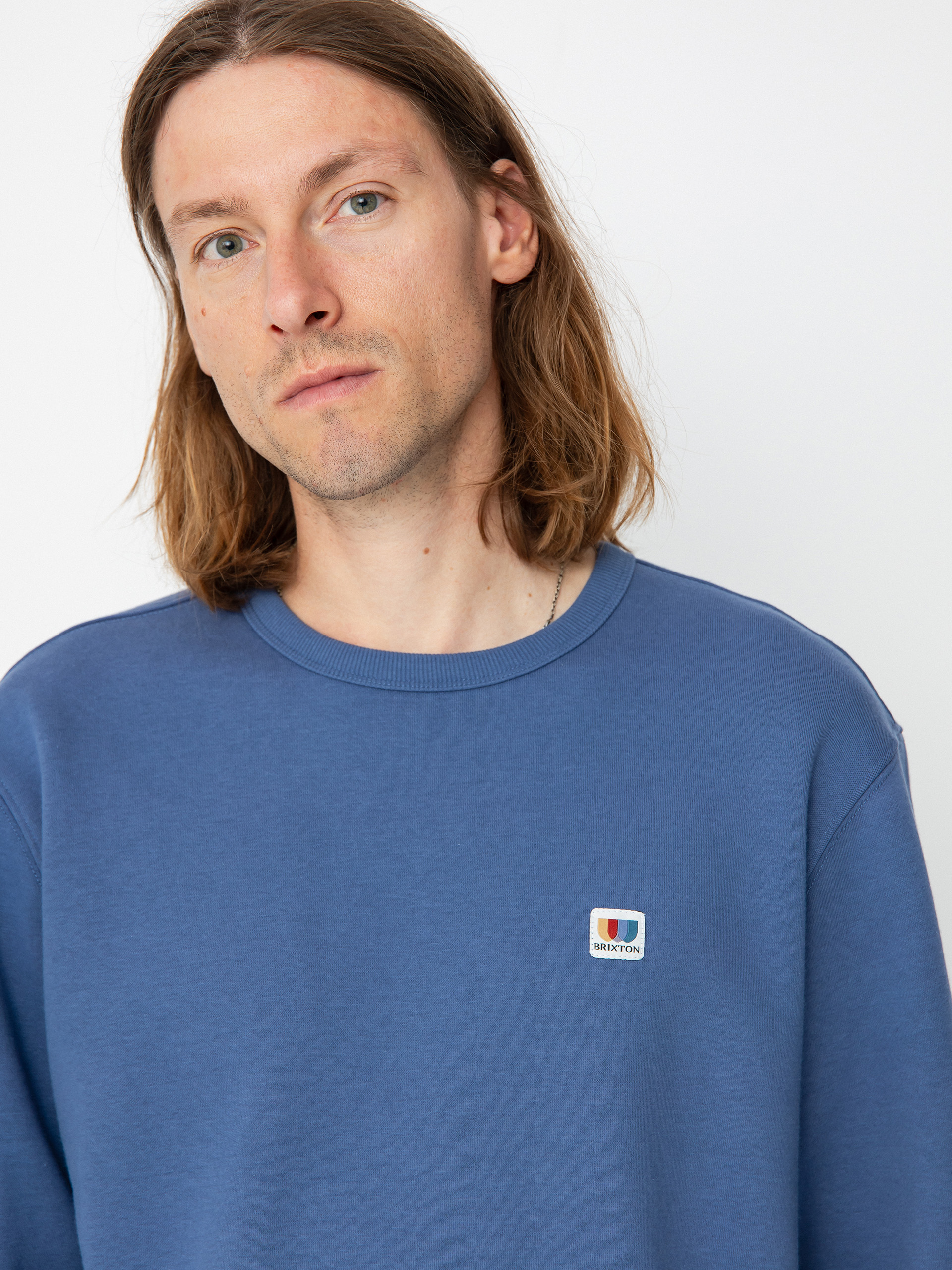 Brixton Alton Sweatshirt (pacific blue)